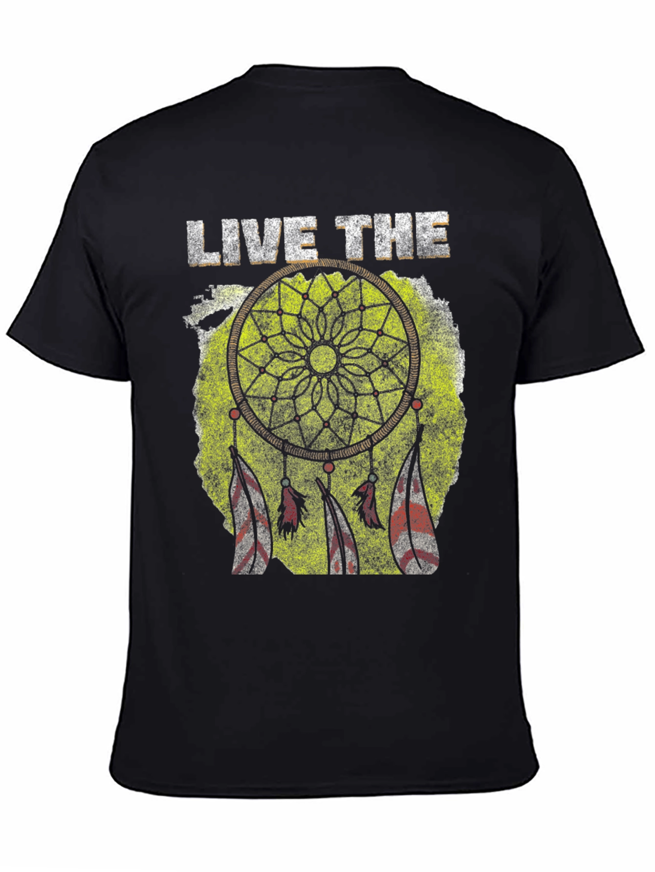 Live the Dream T-Shirt - Dreamcatcher Design