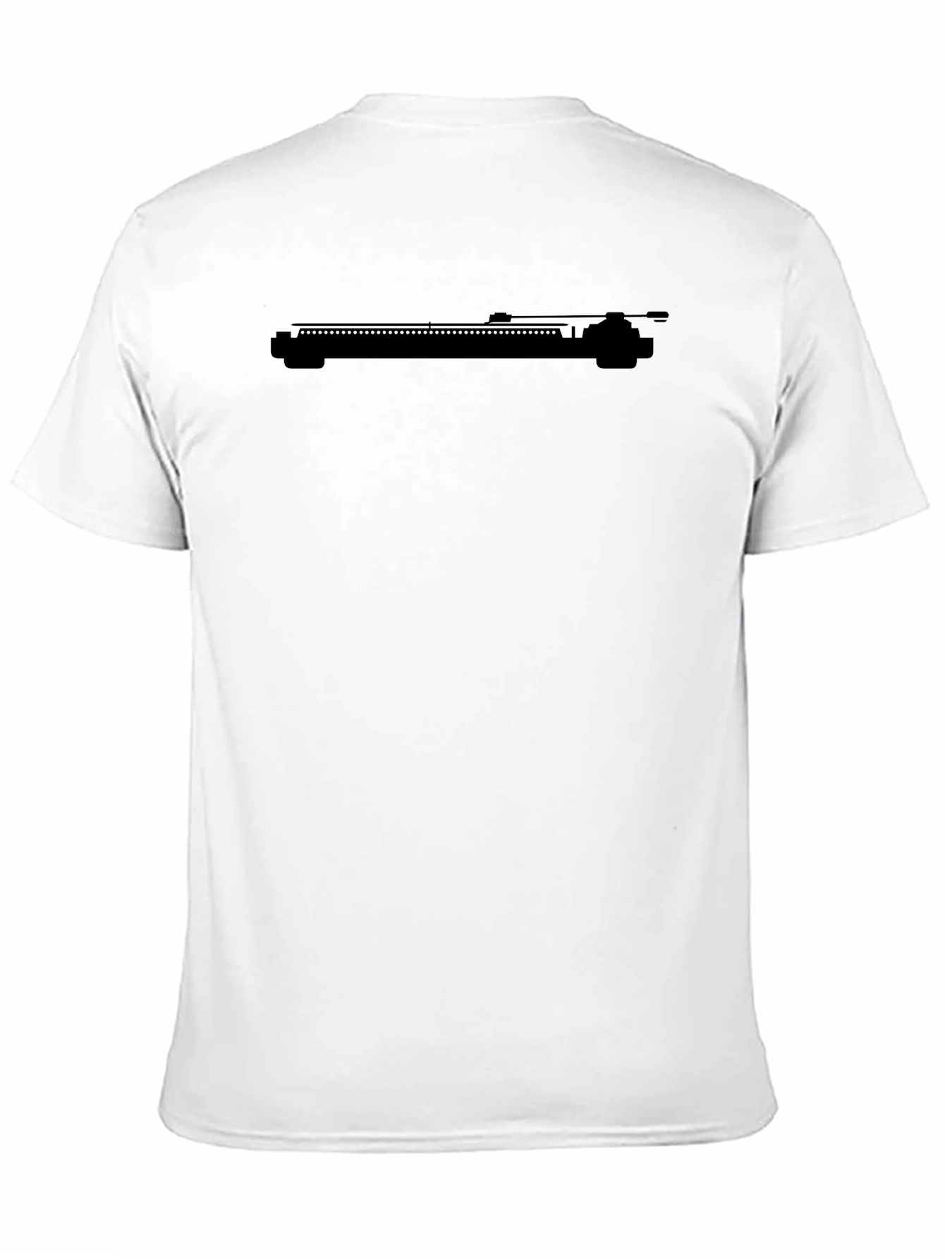 DJ Turntable Graphic Tee - Black T-Shirt