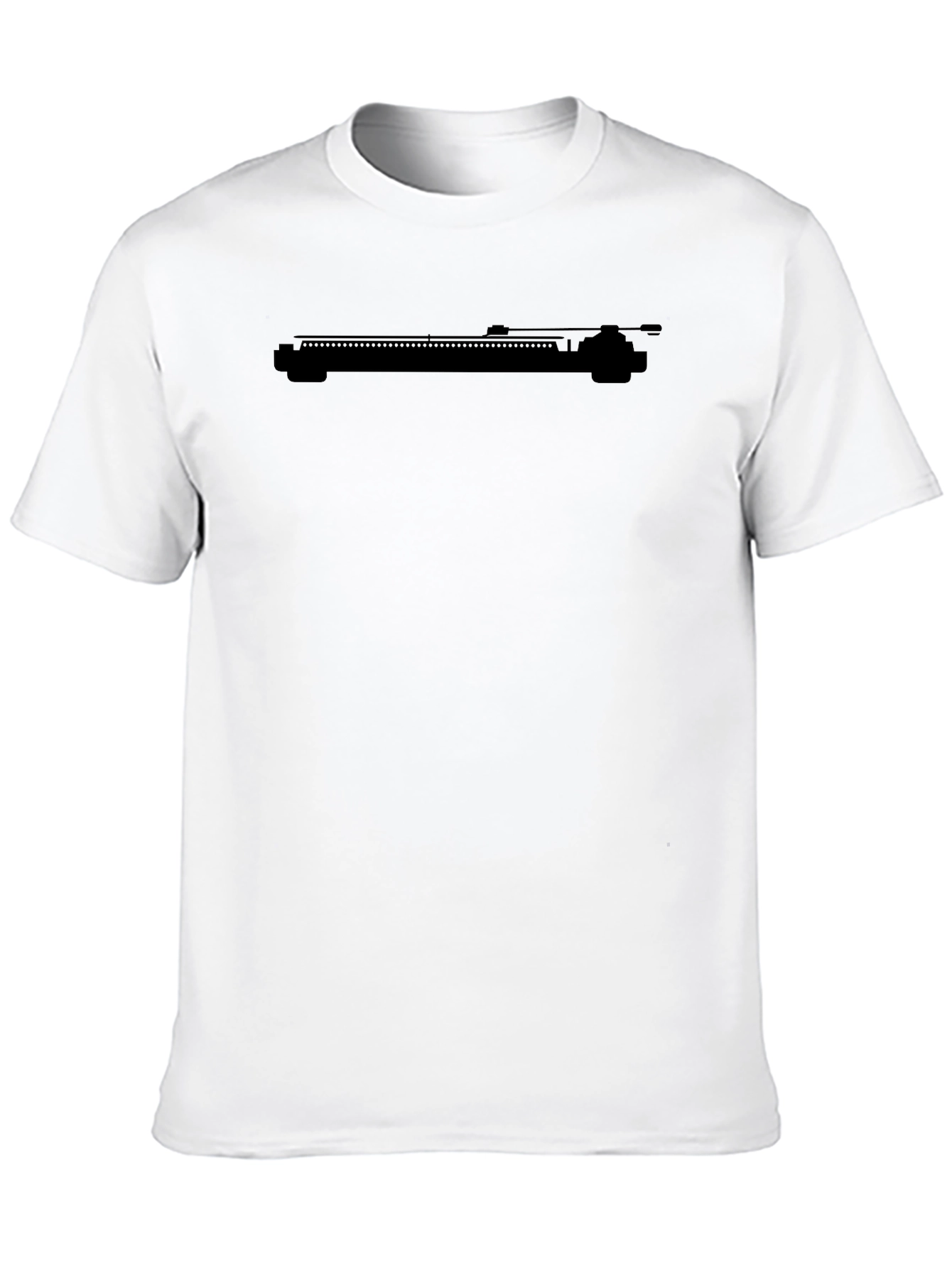 DJ Turntable Graphic Tee - Black T-Shirt