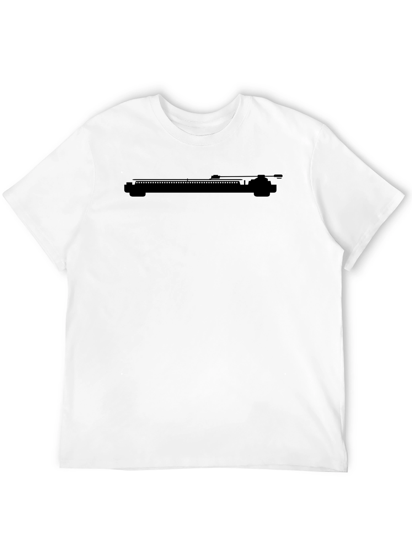 DJ Turntable Graphic Tee - Black T-Shirt