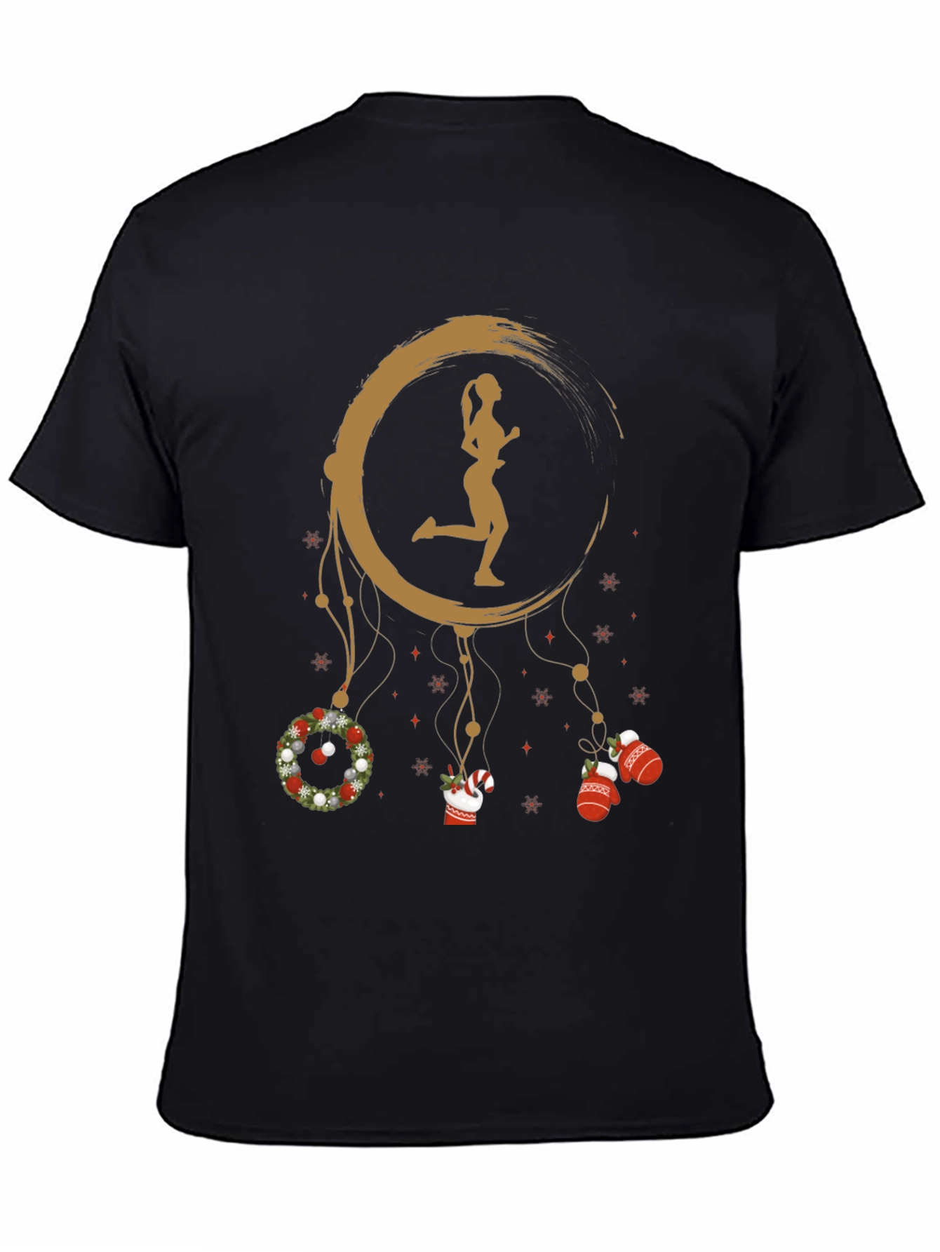 Christmas Runner Dream Catcher T-Shirt