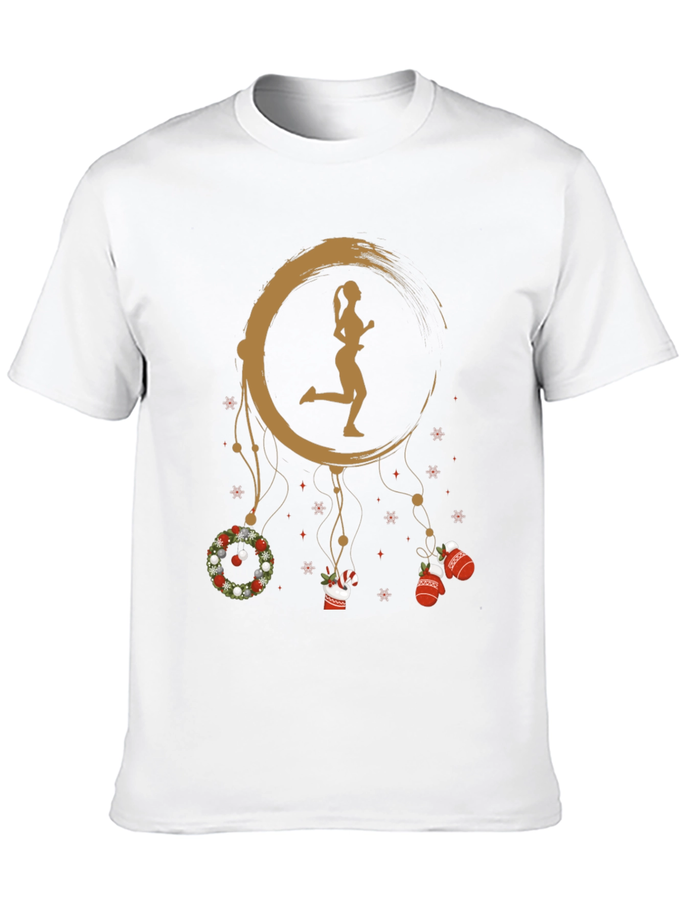 Christmas Runner Dream Catcher T-Shirt