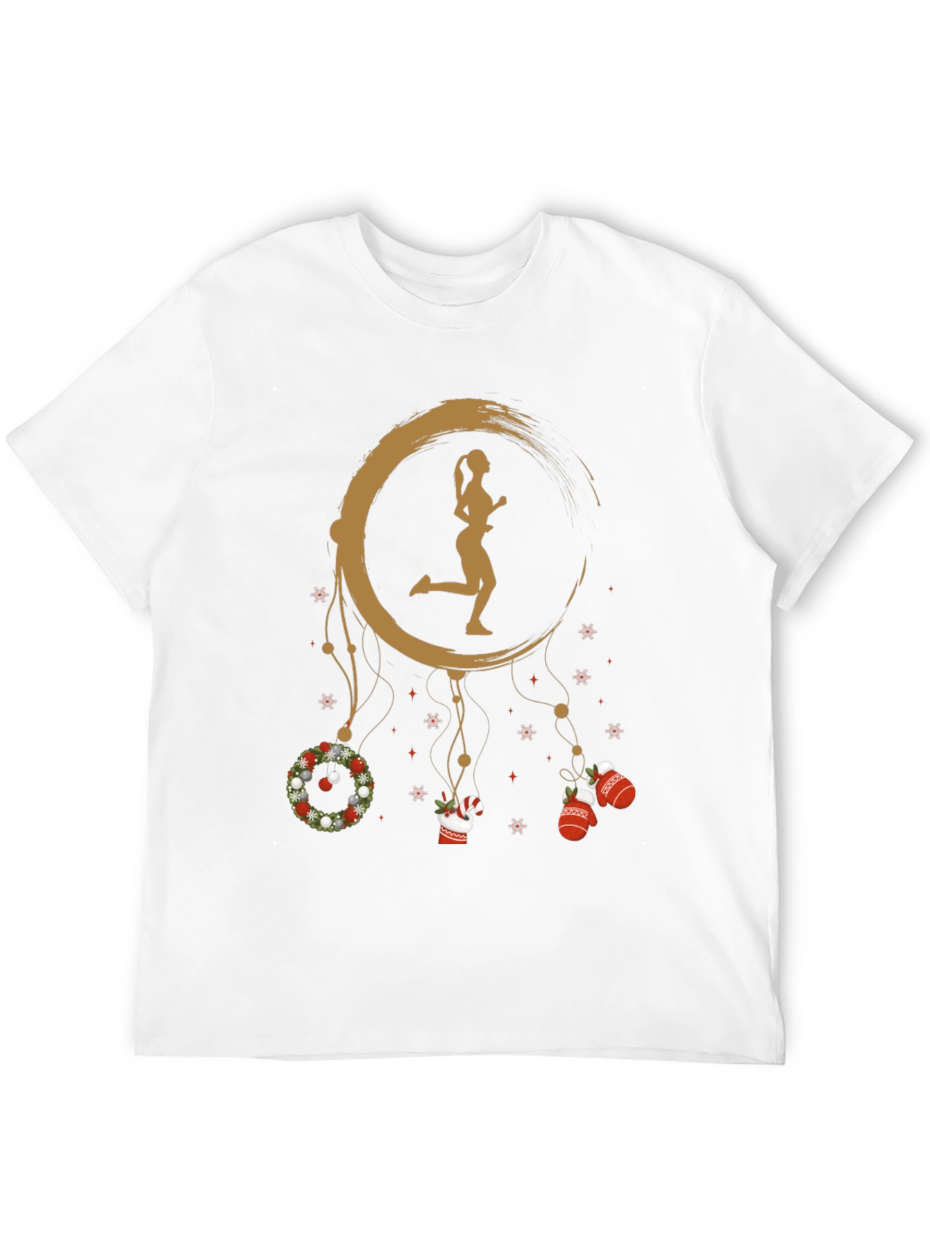 Christmas Runner Dream Catcher T-Shirt