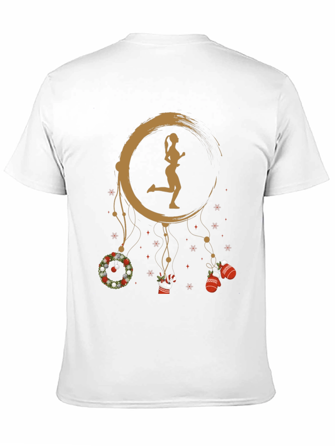 Christmas Runner Dream Catcher T-Shirt