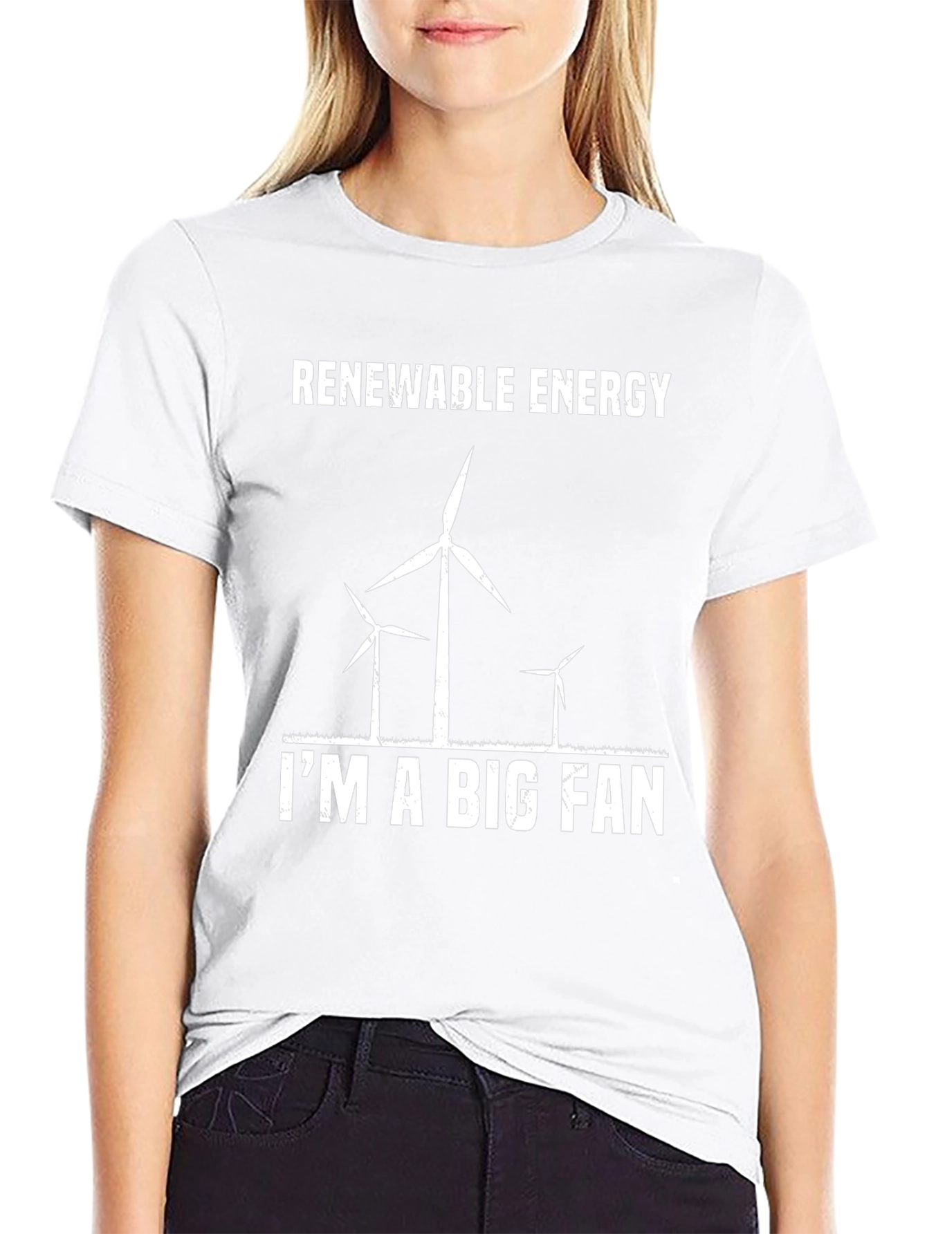 Renewable Energy Im a Big Fan T-Shirt