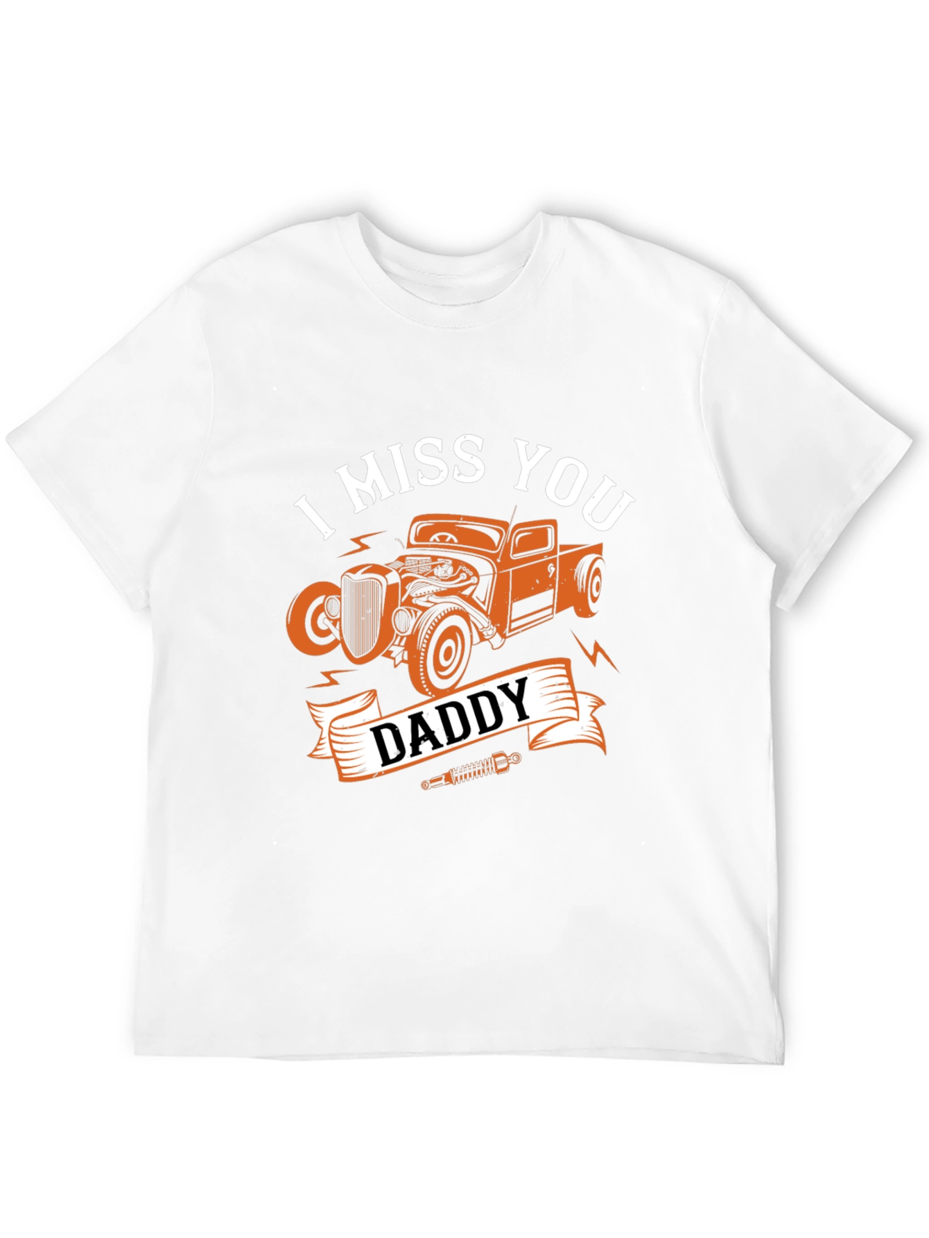 I Miss You Daddy Car Graphic Tee