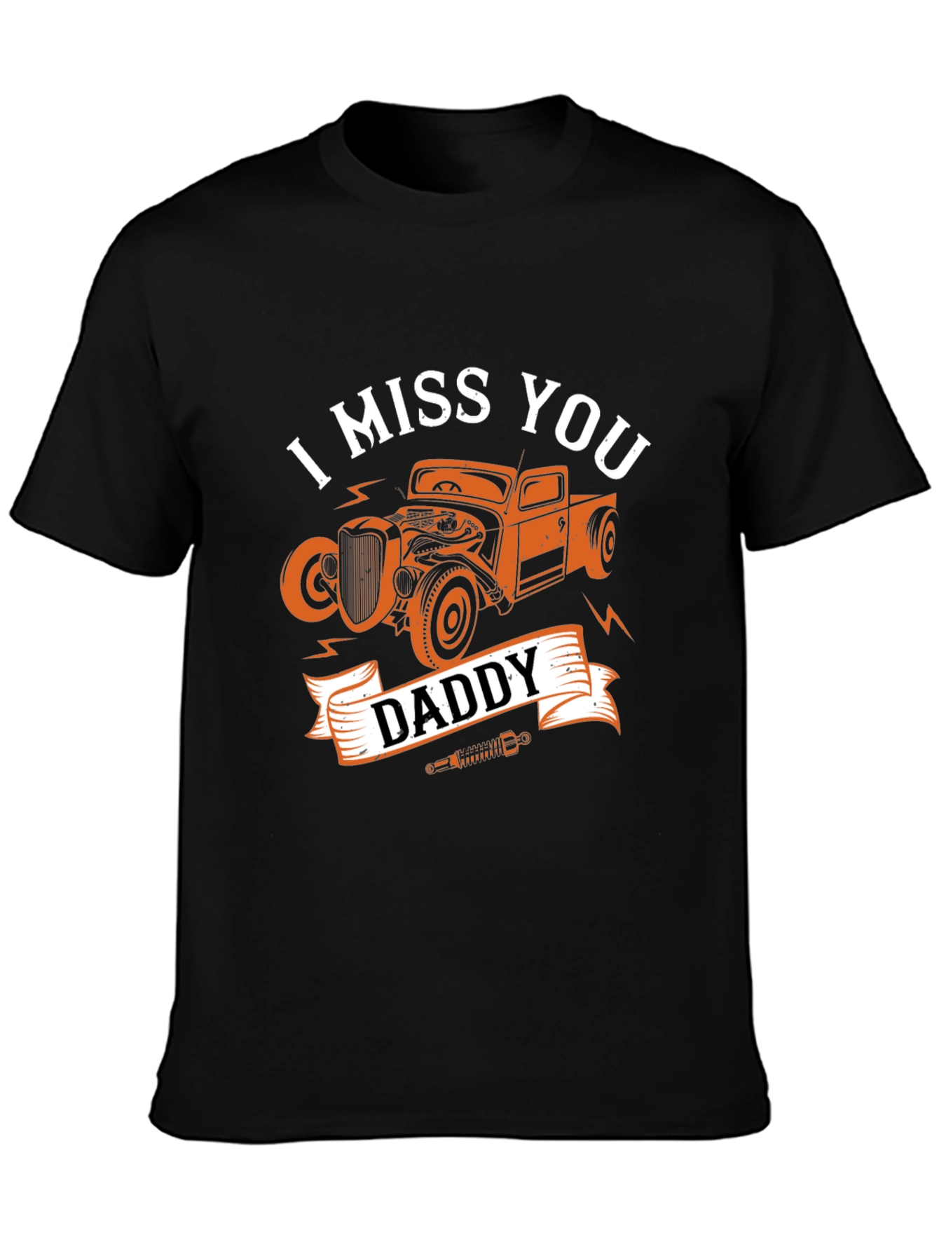 I Miss You Daddy Car Graphic Tee