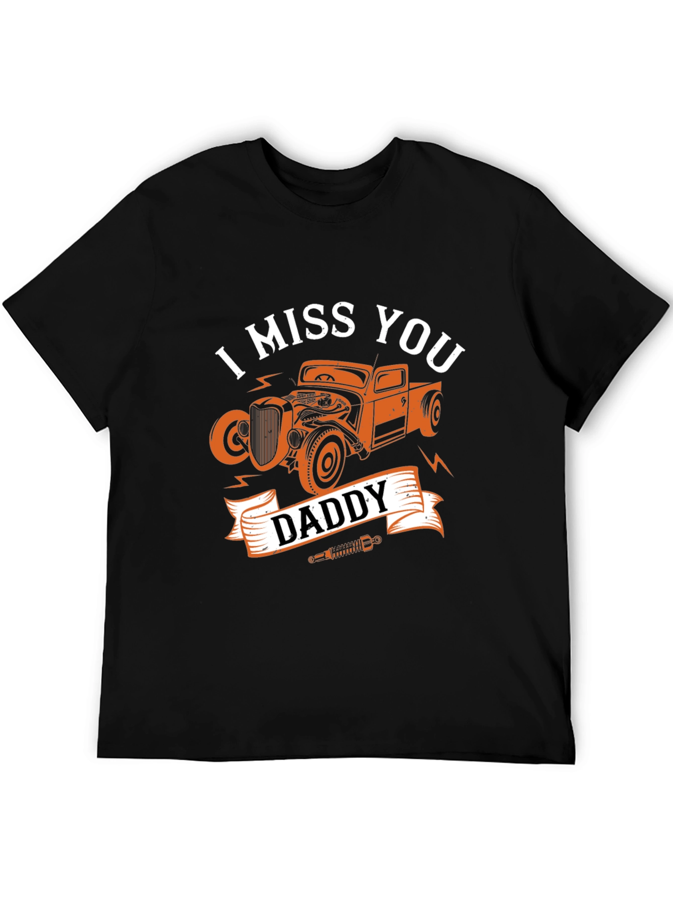 I Miss You Daddy Car Graphic Tee