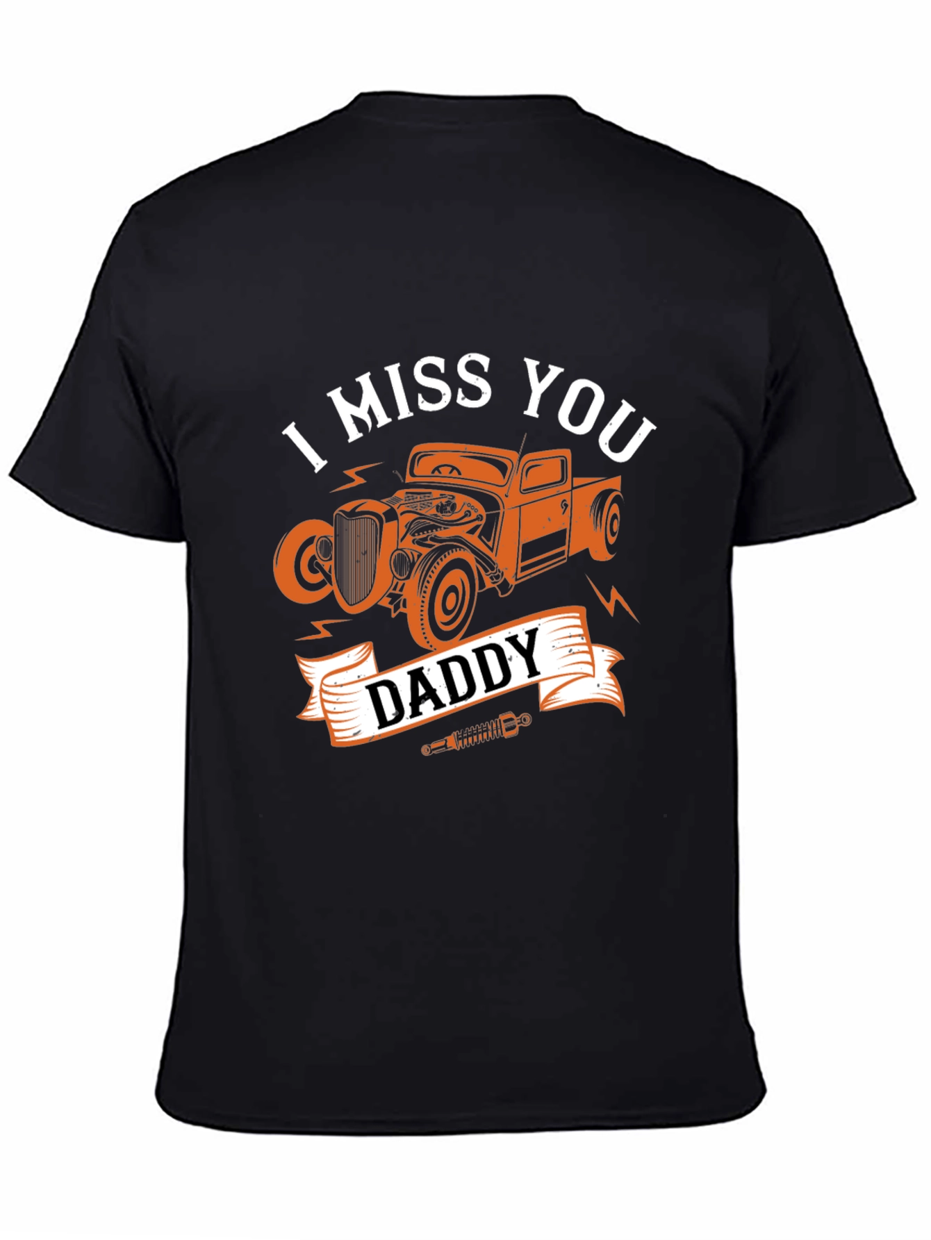 I Miss You Daddy Car Graphic Tee