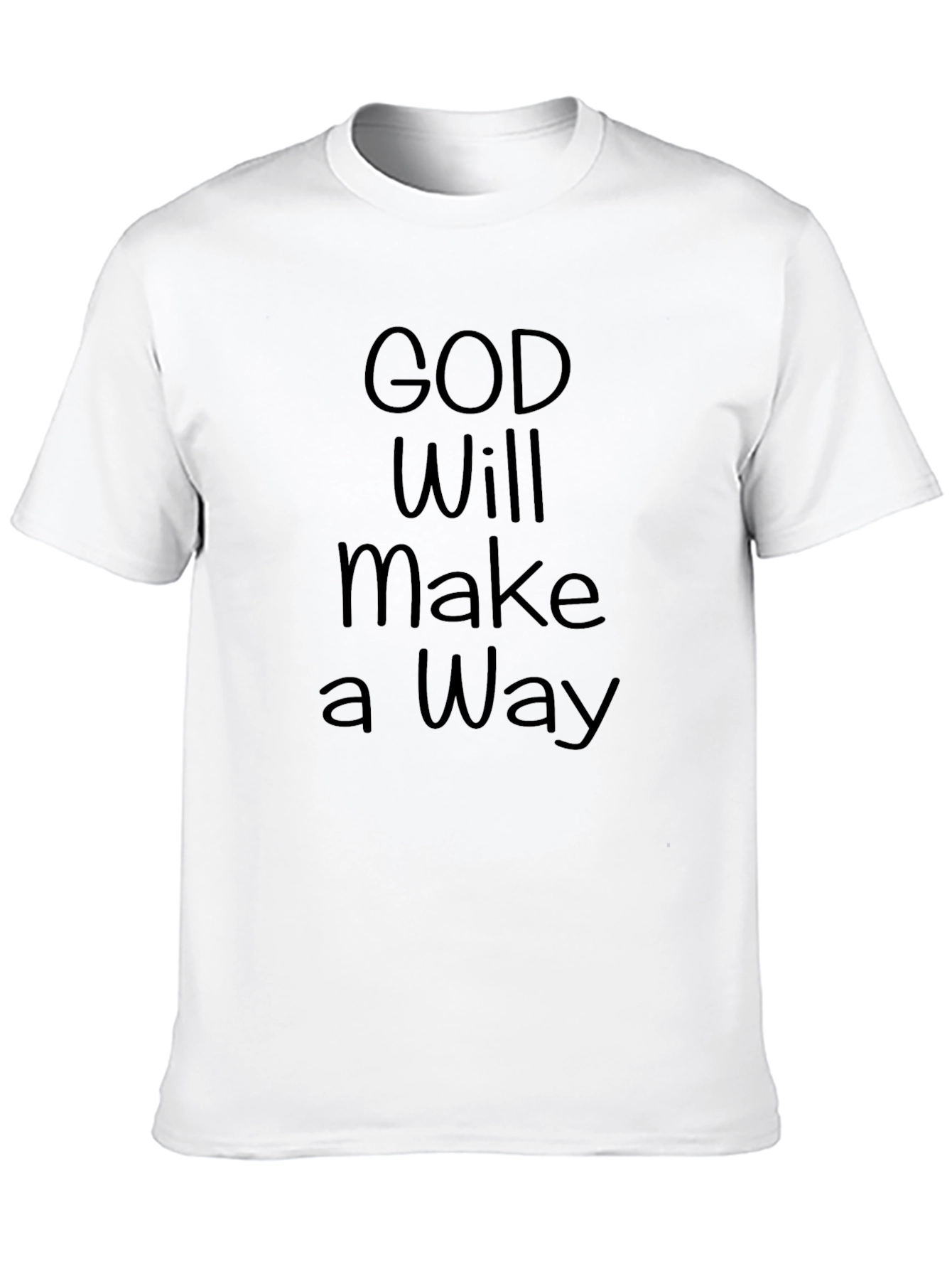 God Will Make A Way Black T-Shirt