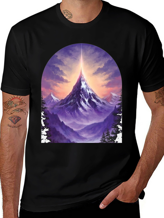 Mountain Peak Graphic Tee - Adventurers Style