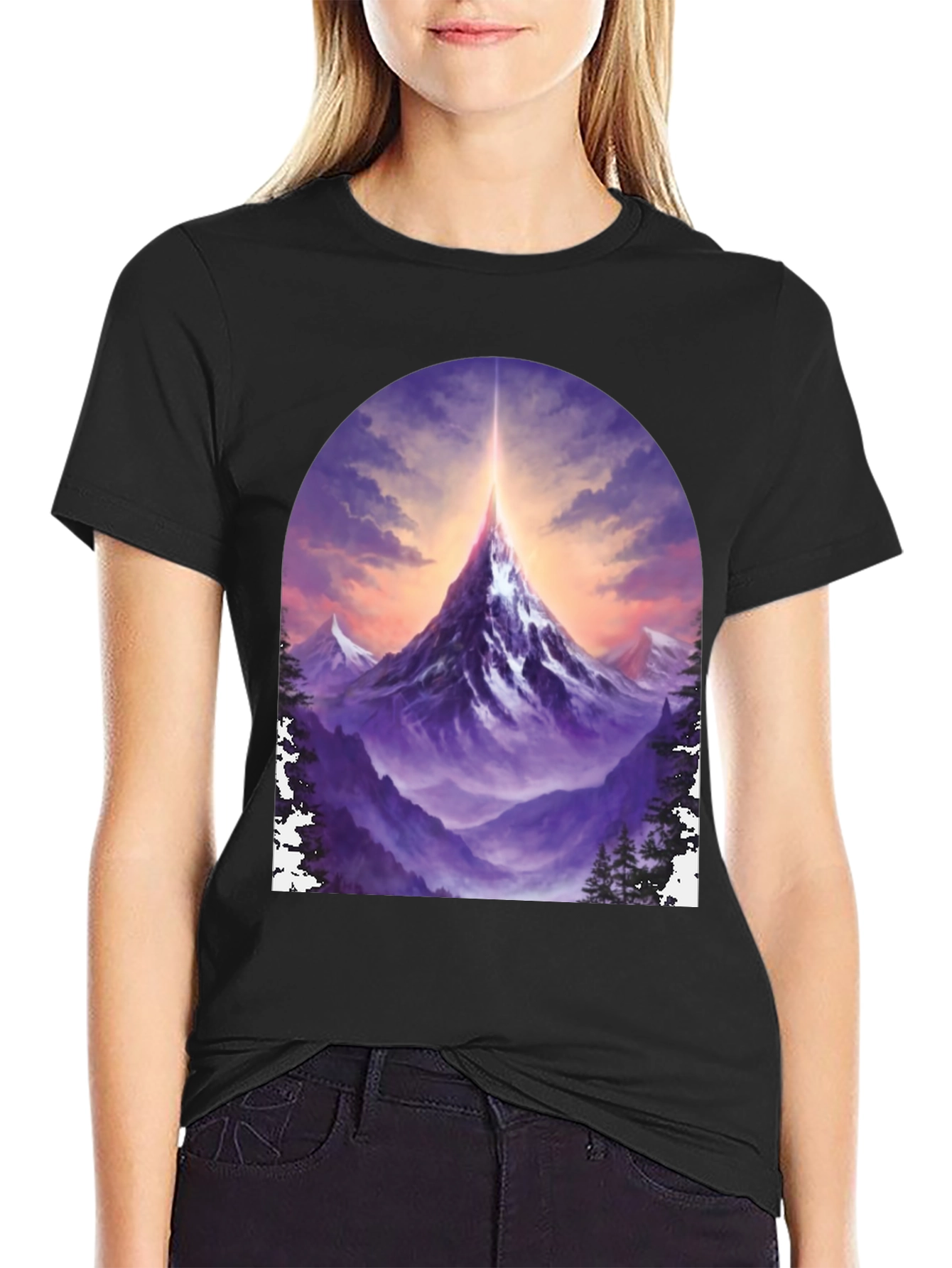 Mountain Peak Graphic Tee - Adventurers Style
