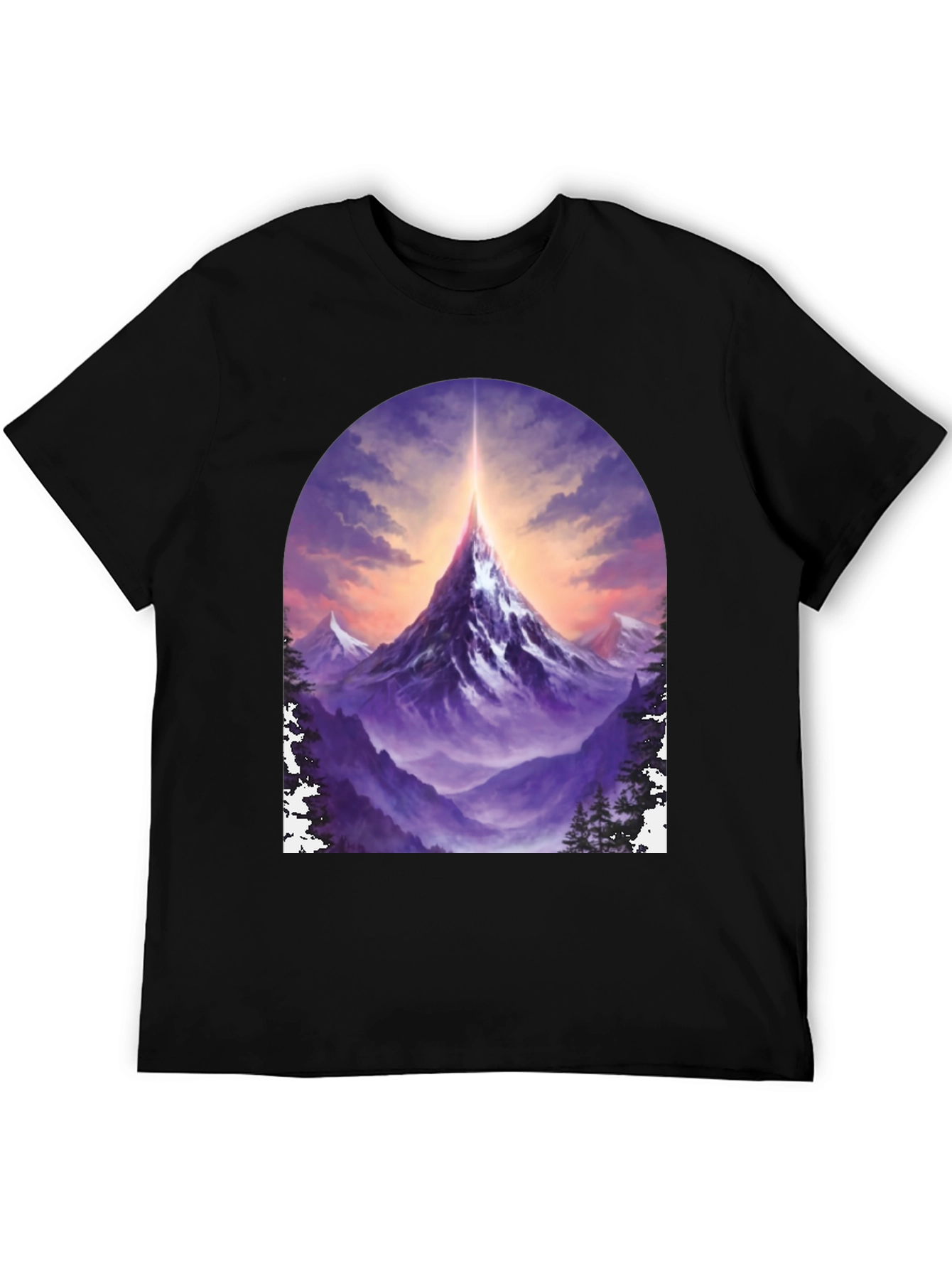 Mountain Peak Graphic Tee - Adventurers Style
