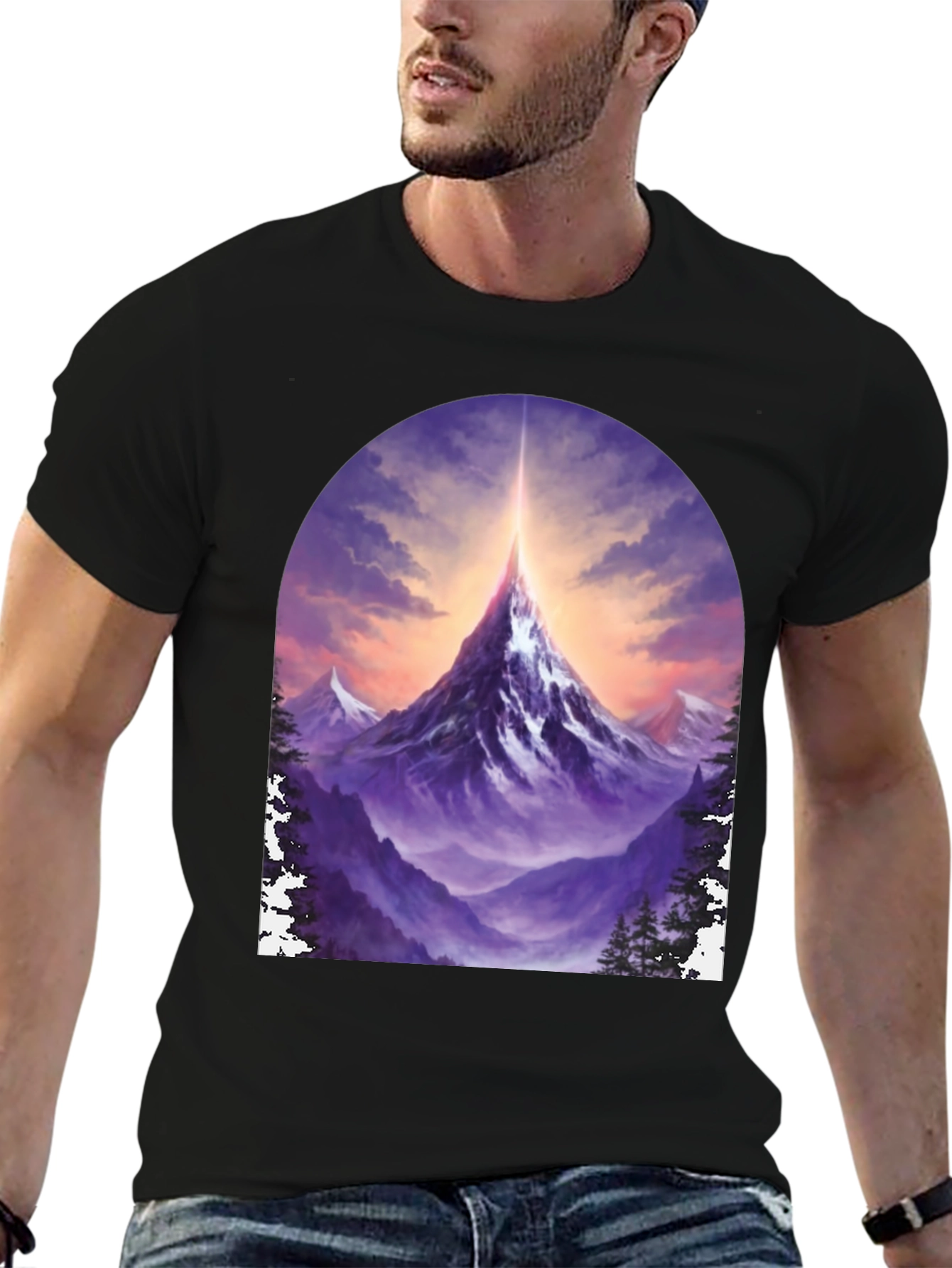 Mountain Peak Graphic Tee - Adventurers Style