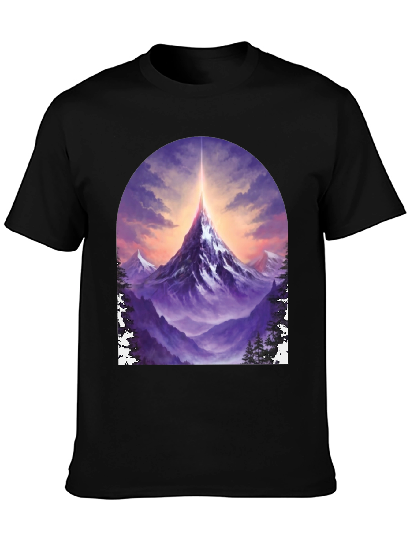 Mountain Peak Graphic Tee - Adventurers Style