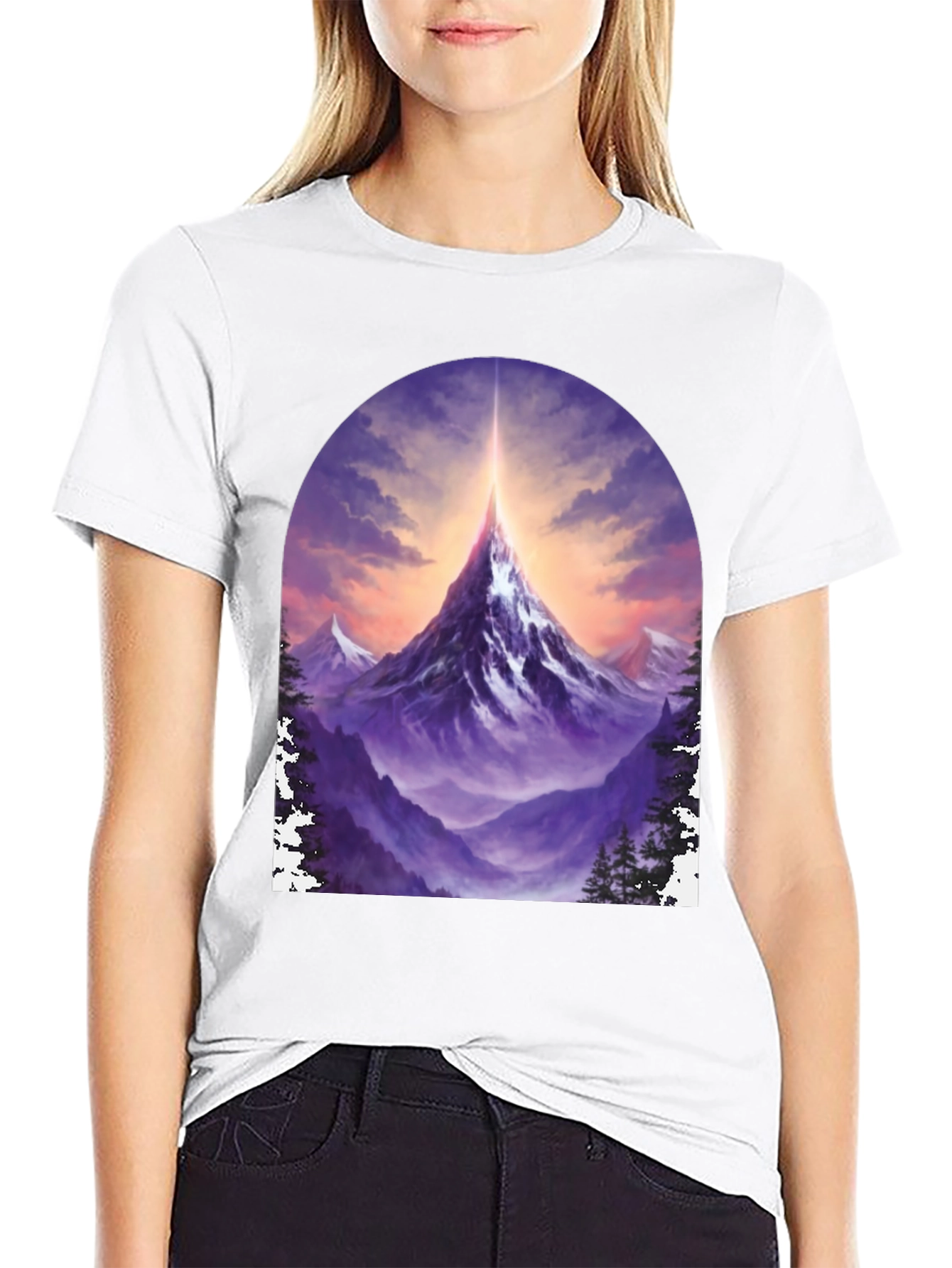 Mountain Peak Graphic Tee - Adventurers Style
