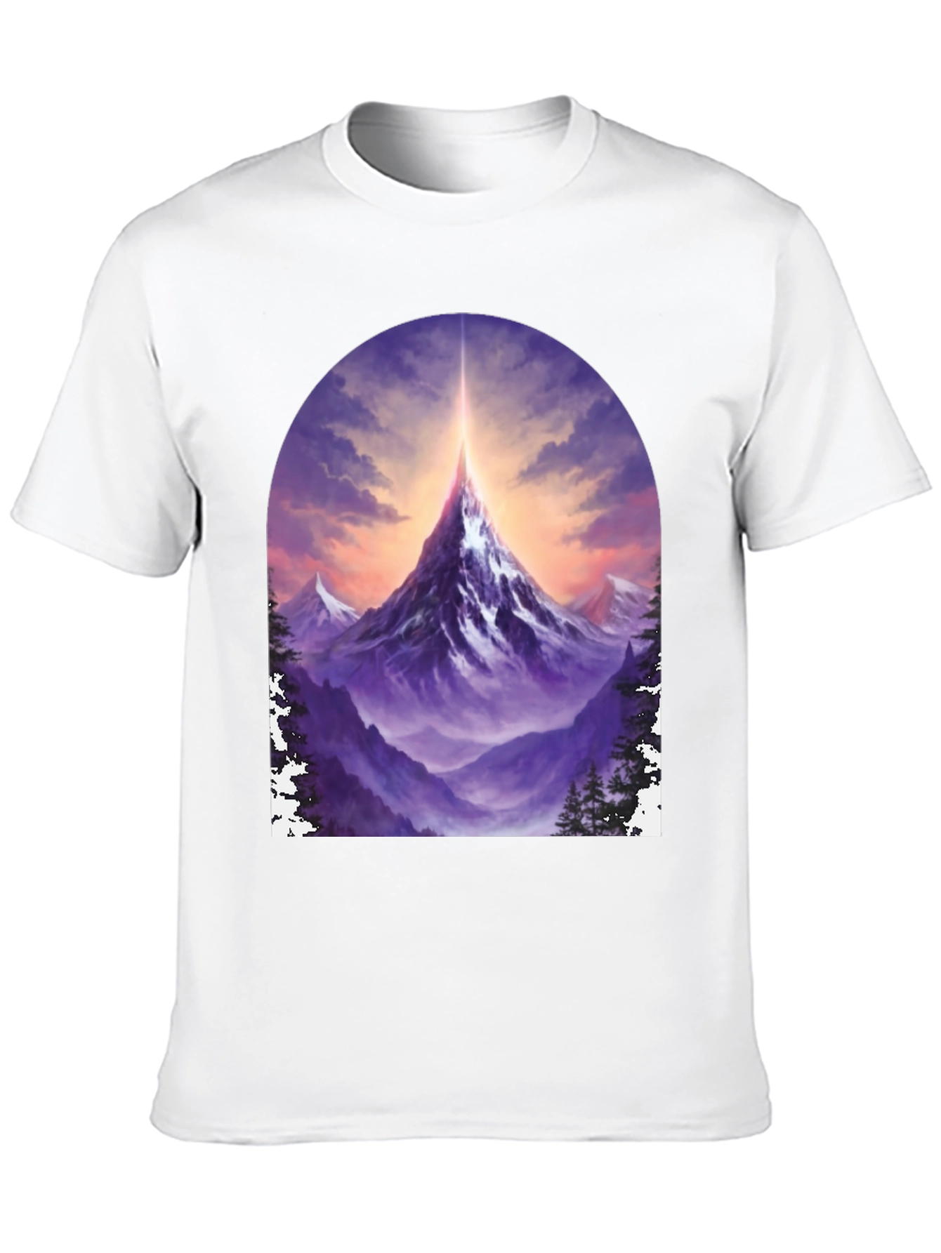 Mountain Peak Graphic Tee - Adventurers Style