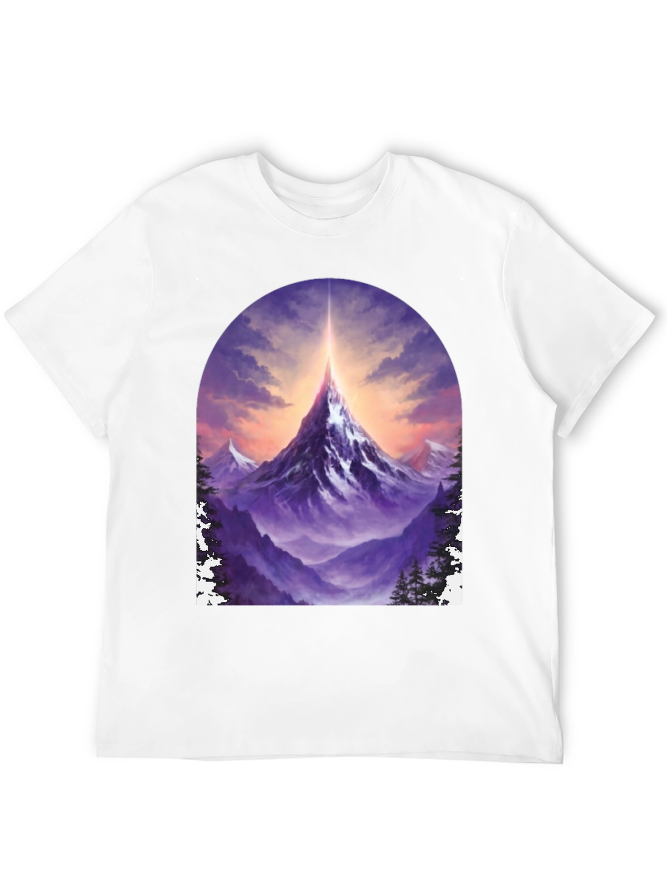 Mountain Peak Graphic Tee - Adventurers Style