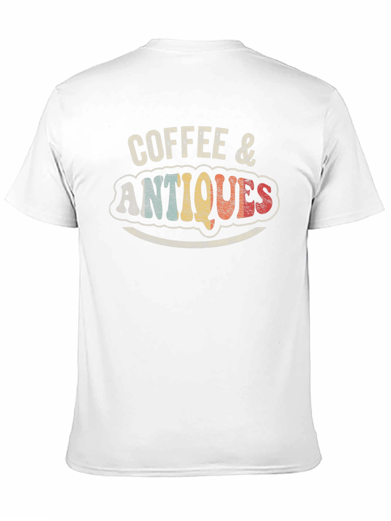 Coffee & Antiques Retro Graphic T-Shirt