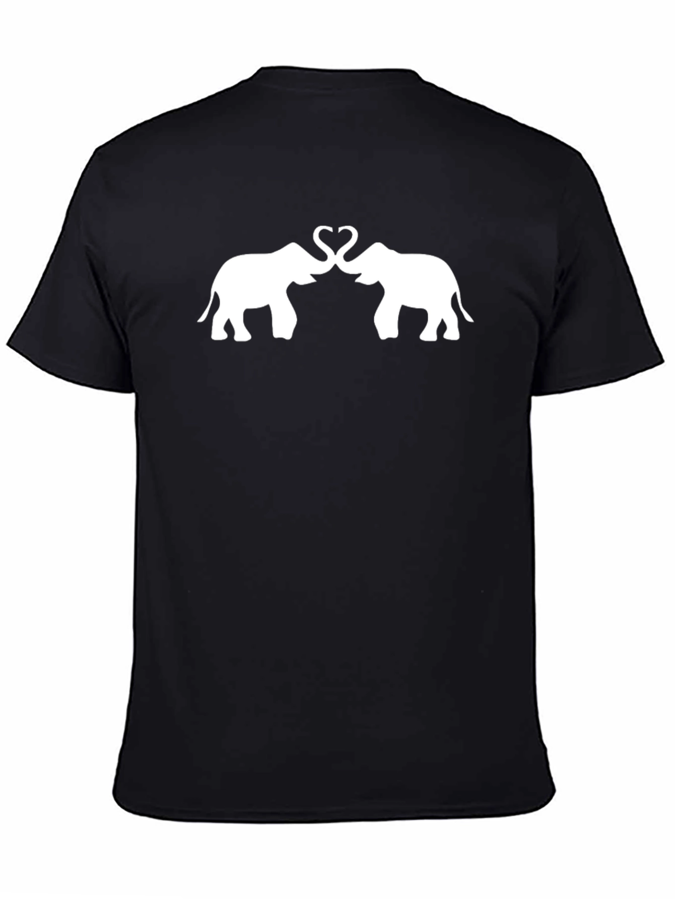 Elephant Love T-Shirt Trunk Heart