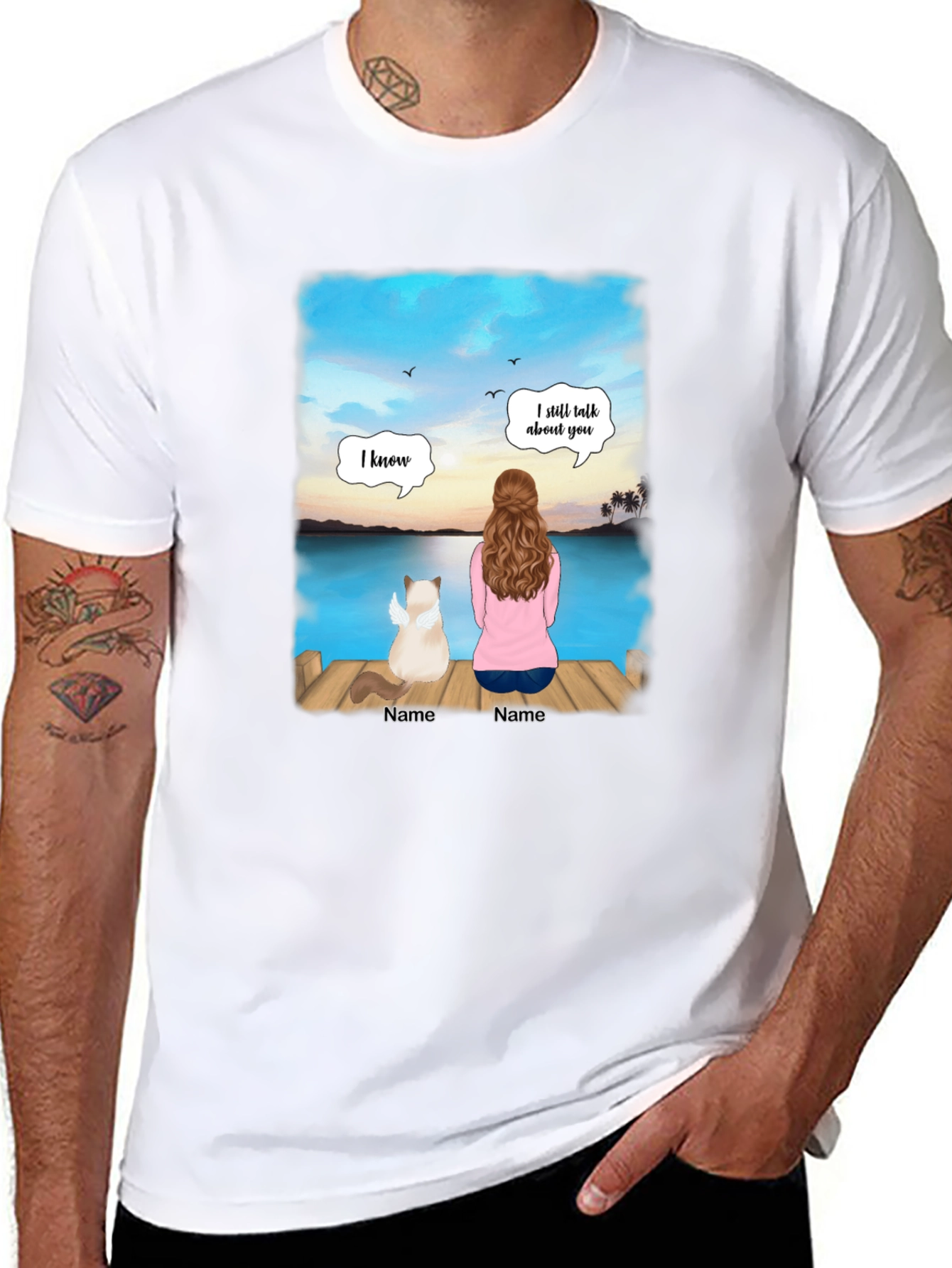 Personalized Pet Memorial T-Shirt