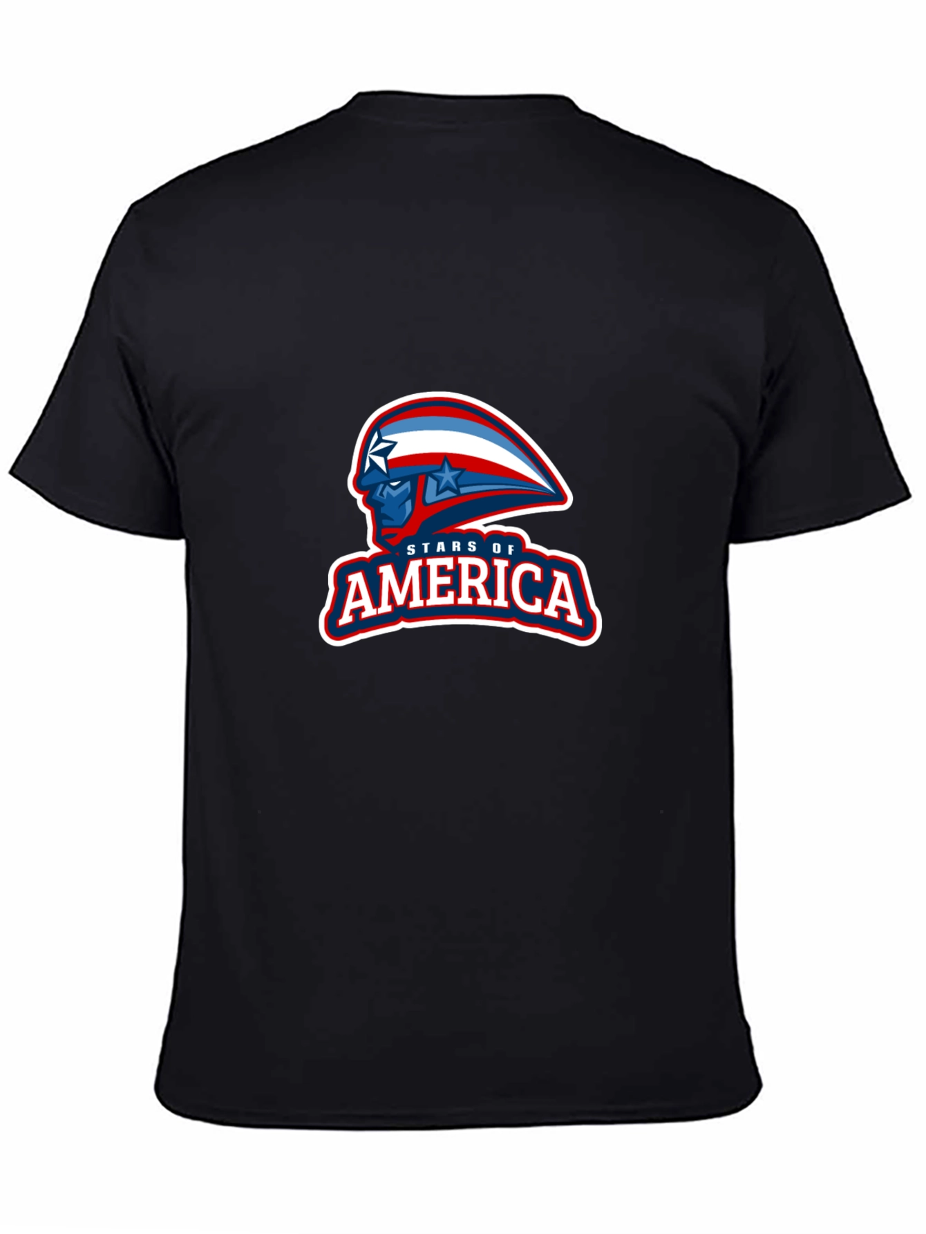 Stars of America Graphic Tee - Patriotic Design