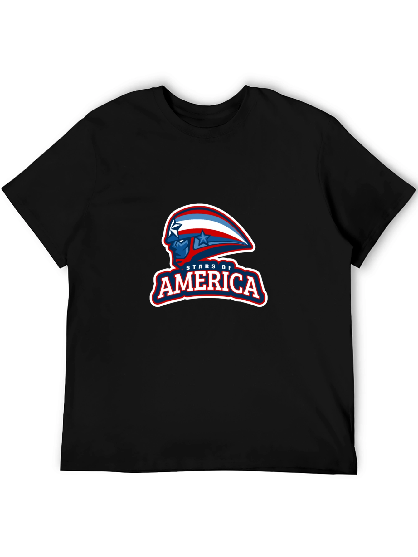 Stars of America Graphic Tee - Patriotic Design