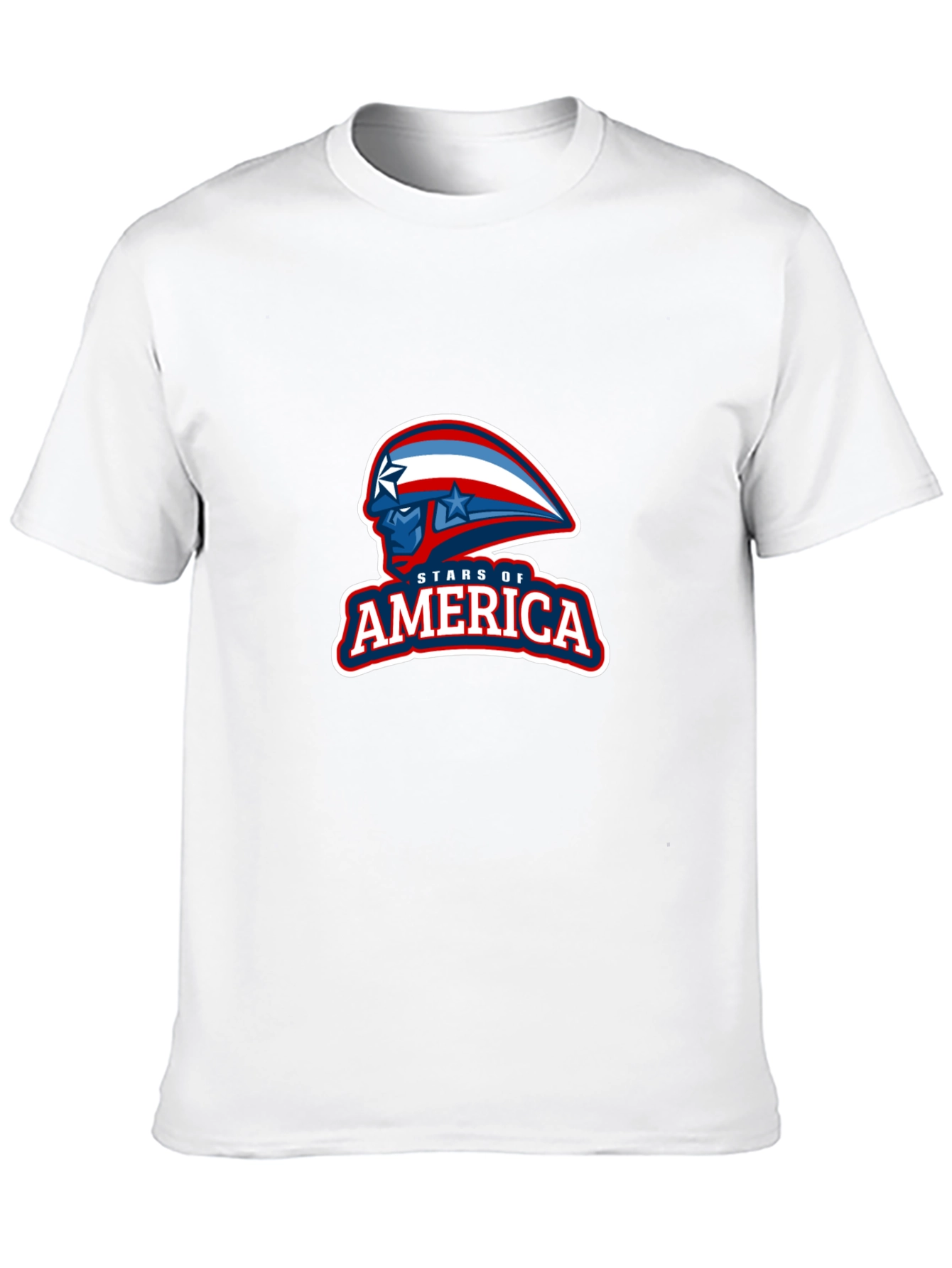Stars of America Graphic Tee - Patriotic Design