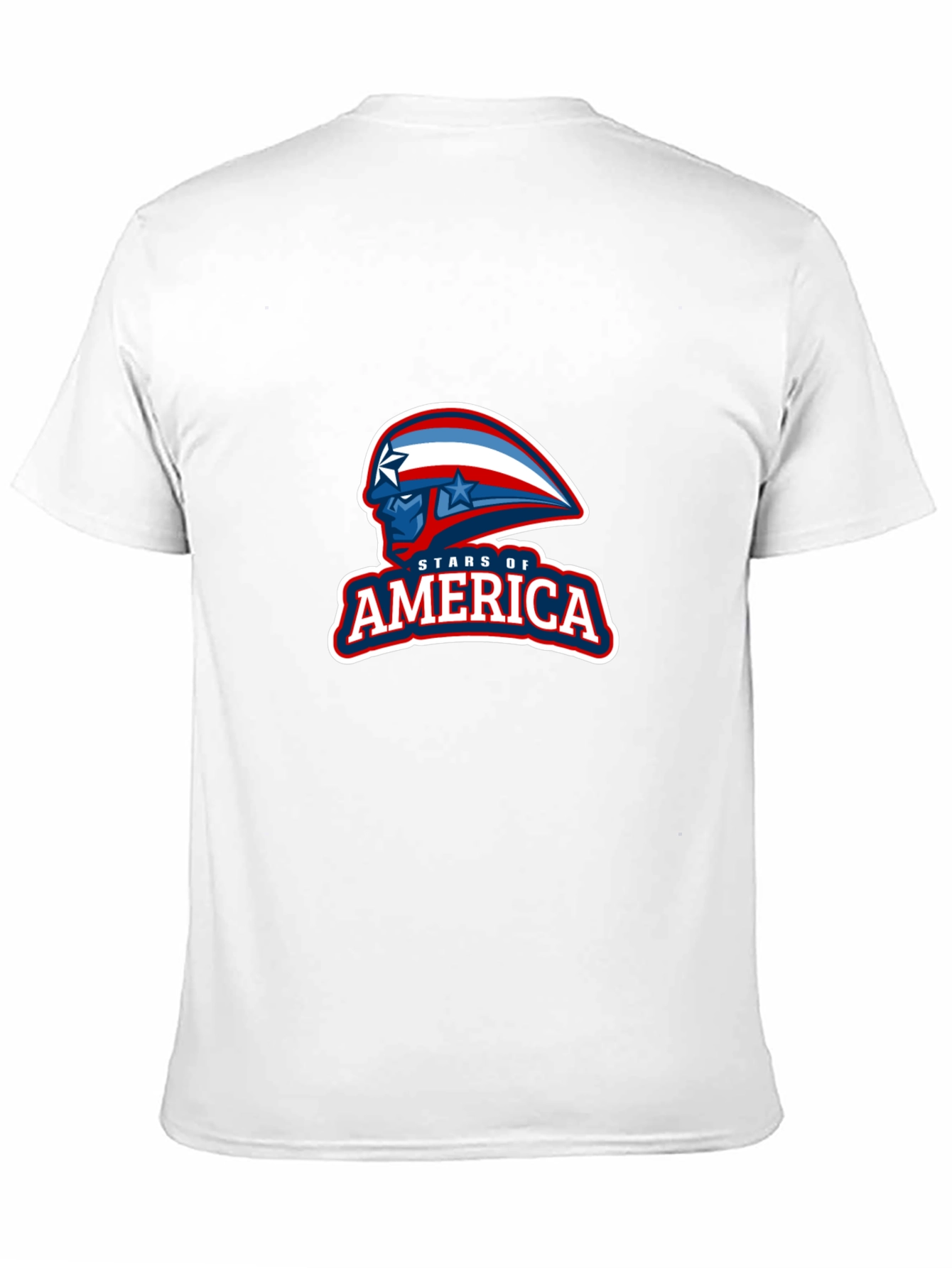Stars of America Graphic Tee - Patriotic Design