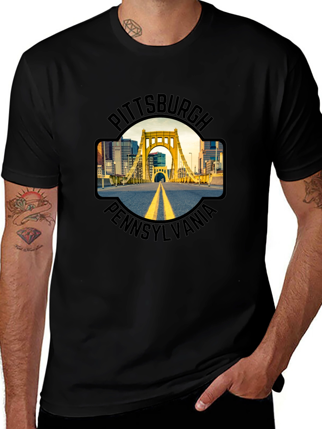 Pittsburgh Pennsylvania Bridge T-Shirt