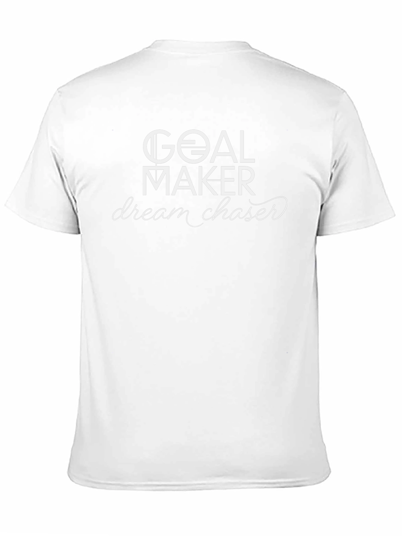 Goal Maker Dream Chaser Black Graphic T-Shirt