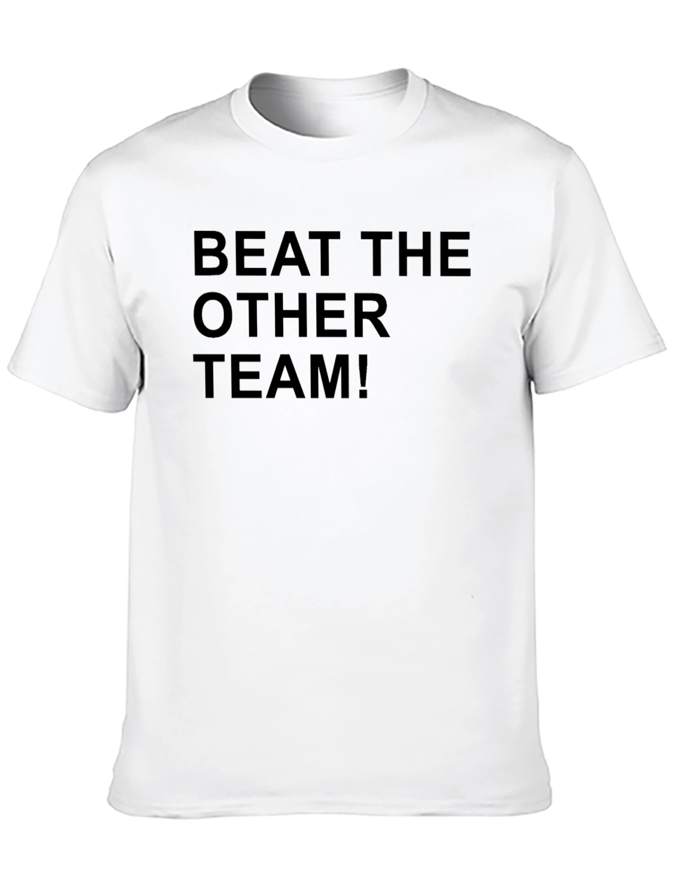 Beat The Other Team! Black T-Shirt