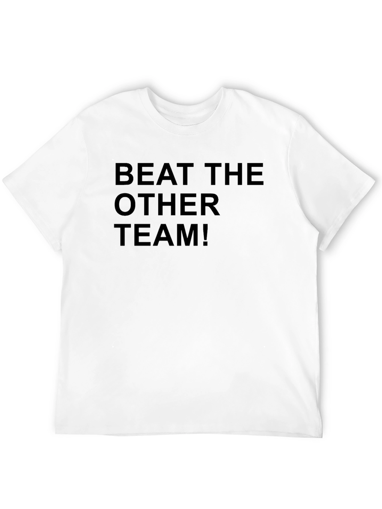 Beat The Other Team! Black T-Shirt