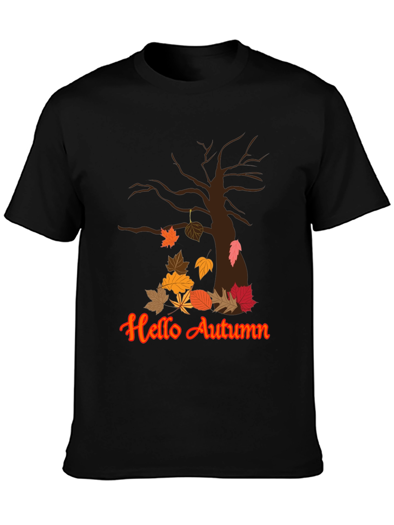 Autumn Tree Graphic T-Shirt