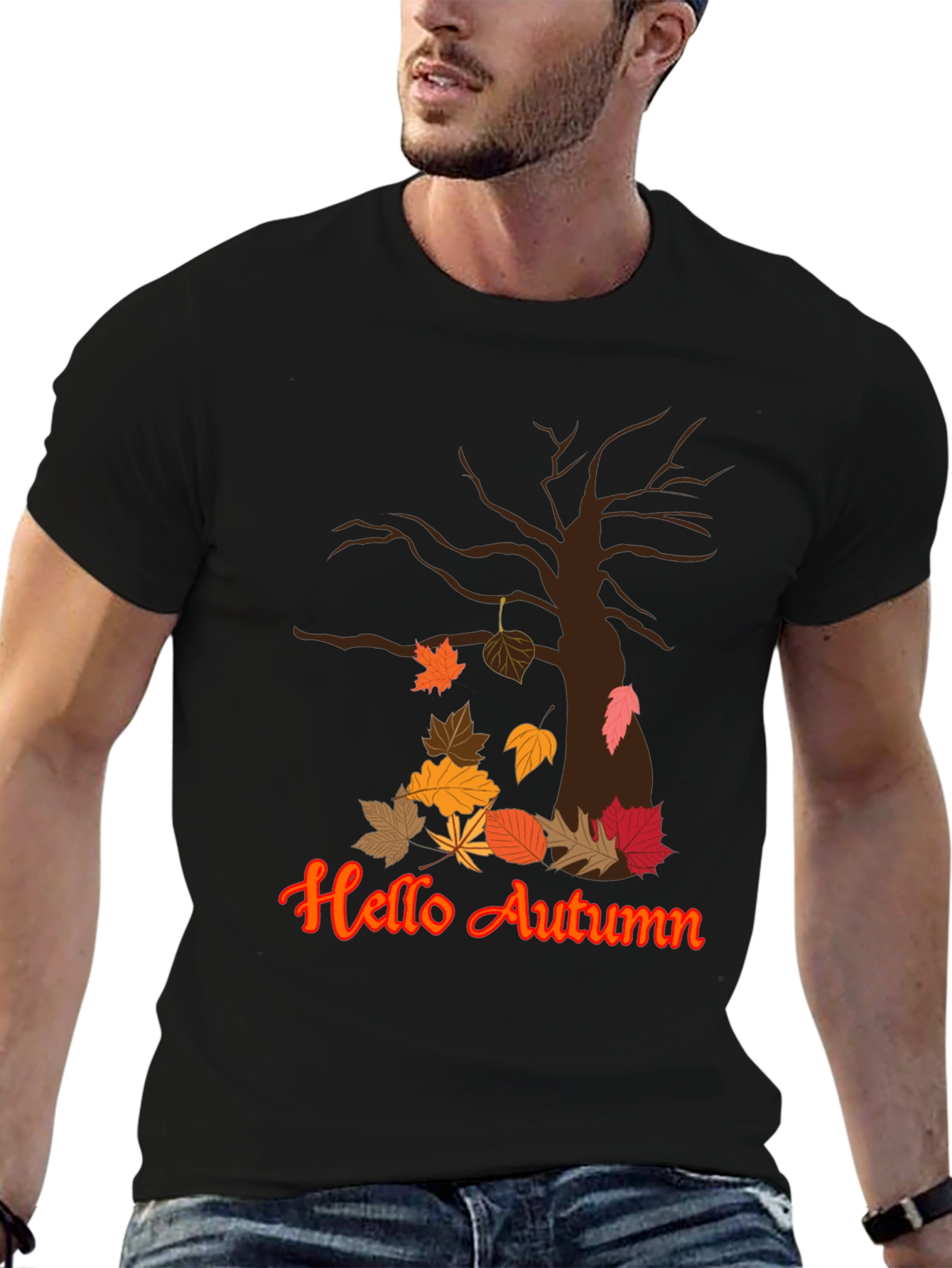 Autumn Tree Graphic T-Shirt