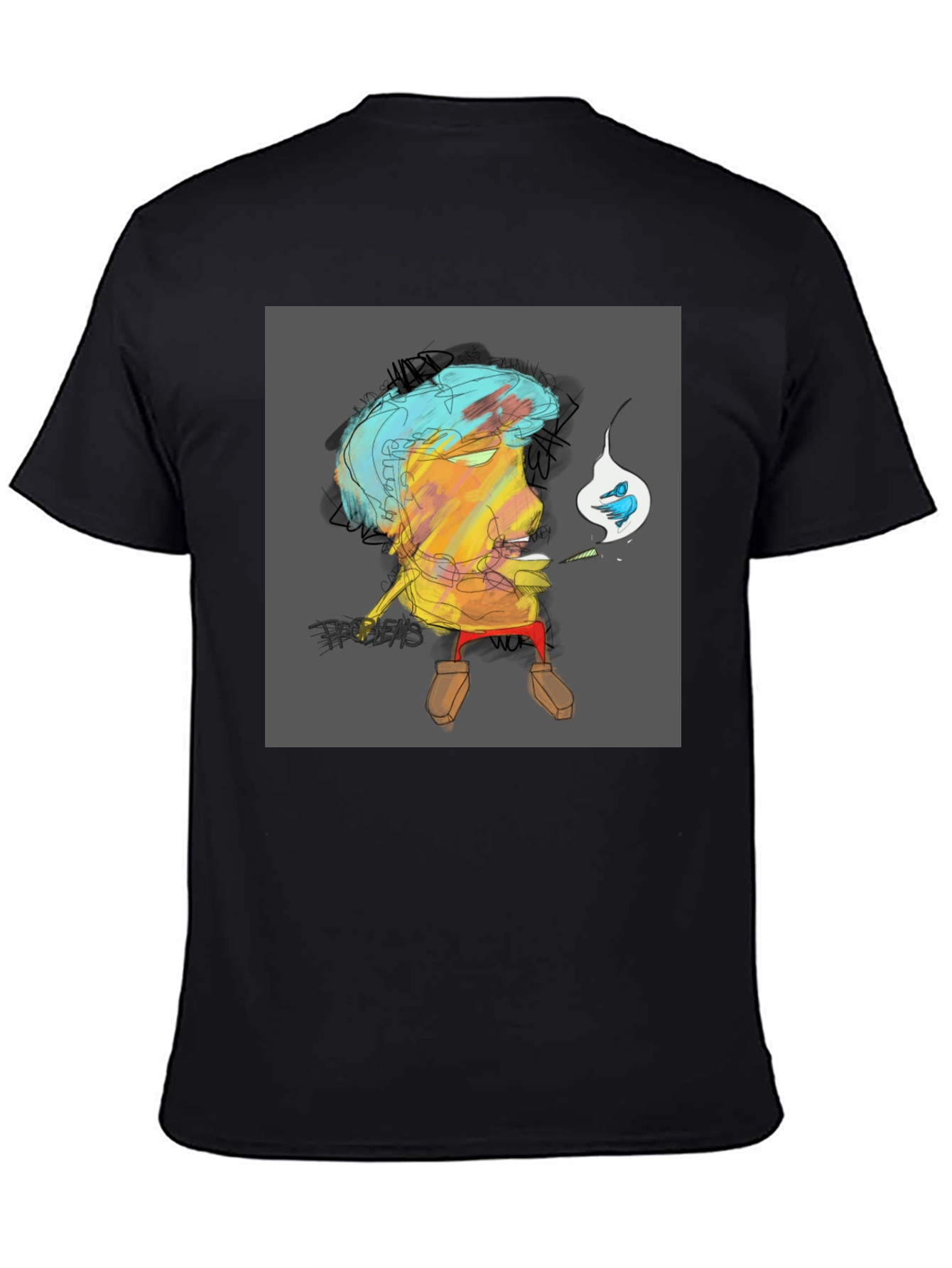 Sketchy Character Graphic Tee