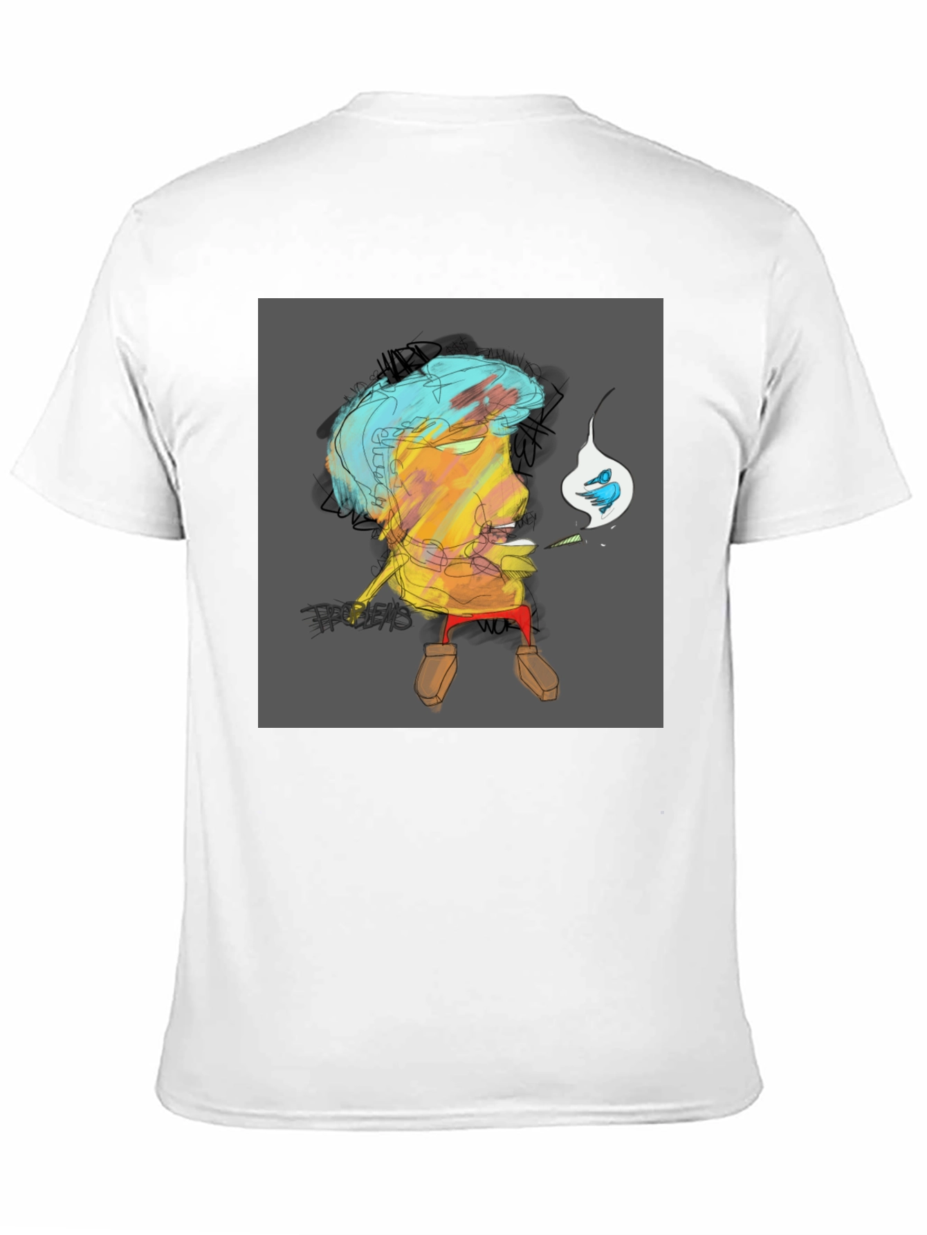 Sketchy Character Graphic Tee