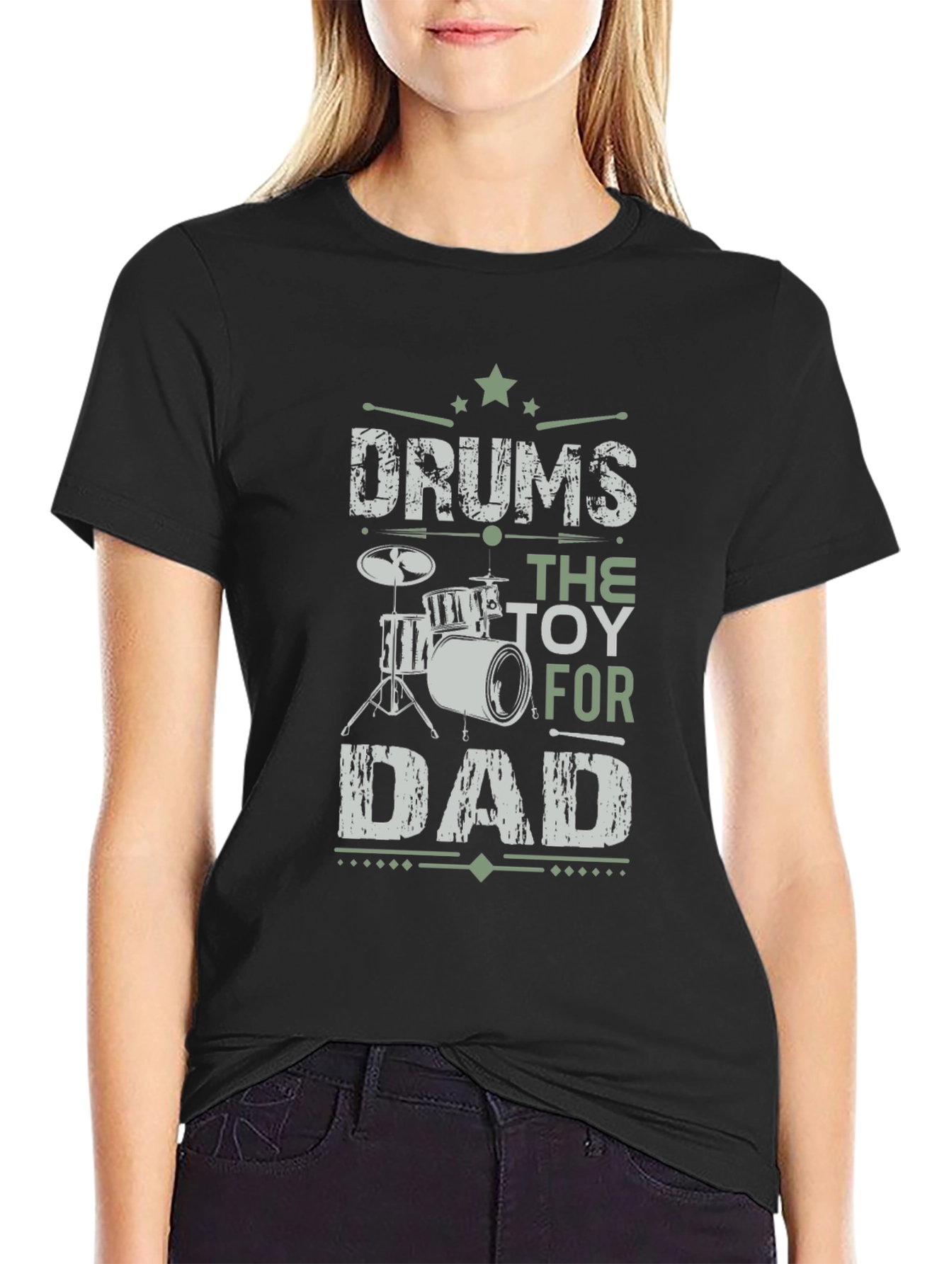 Drums The Toy For Dad Graphic T-Shirt