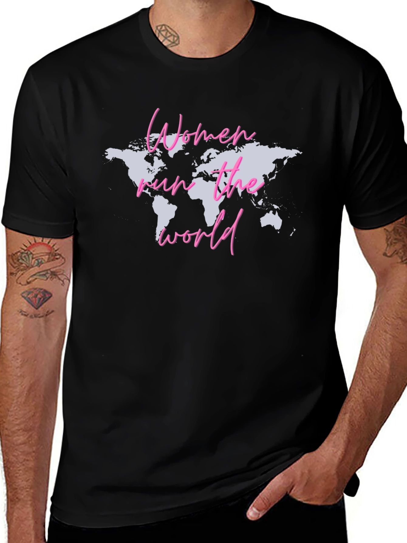 Women Run The World Graphic T-Shirt