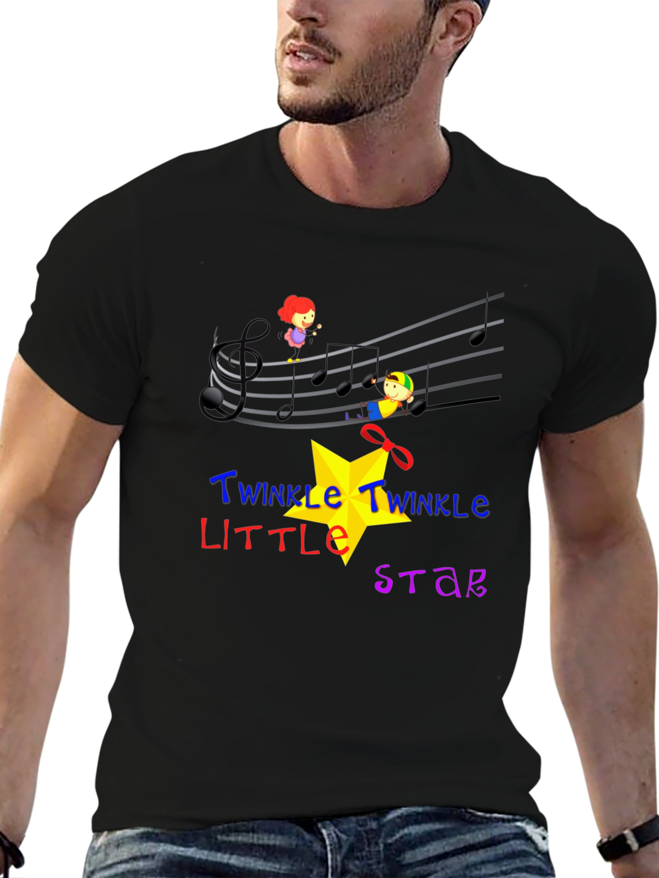 Twinkle Star Graphic Tee - Unisex