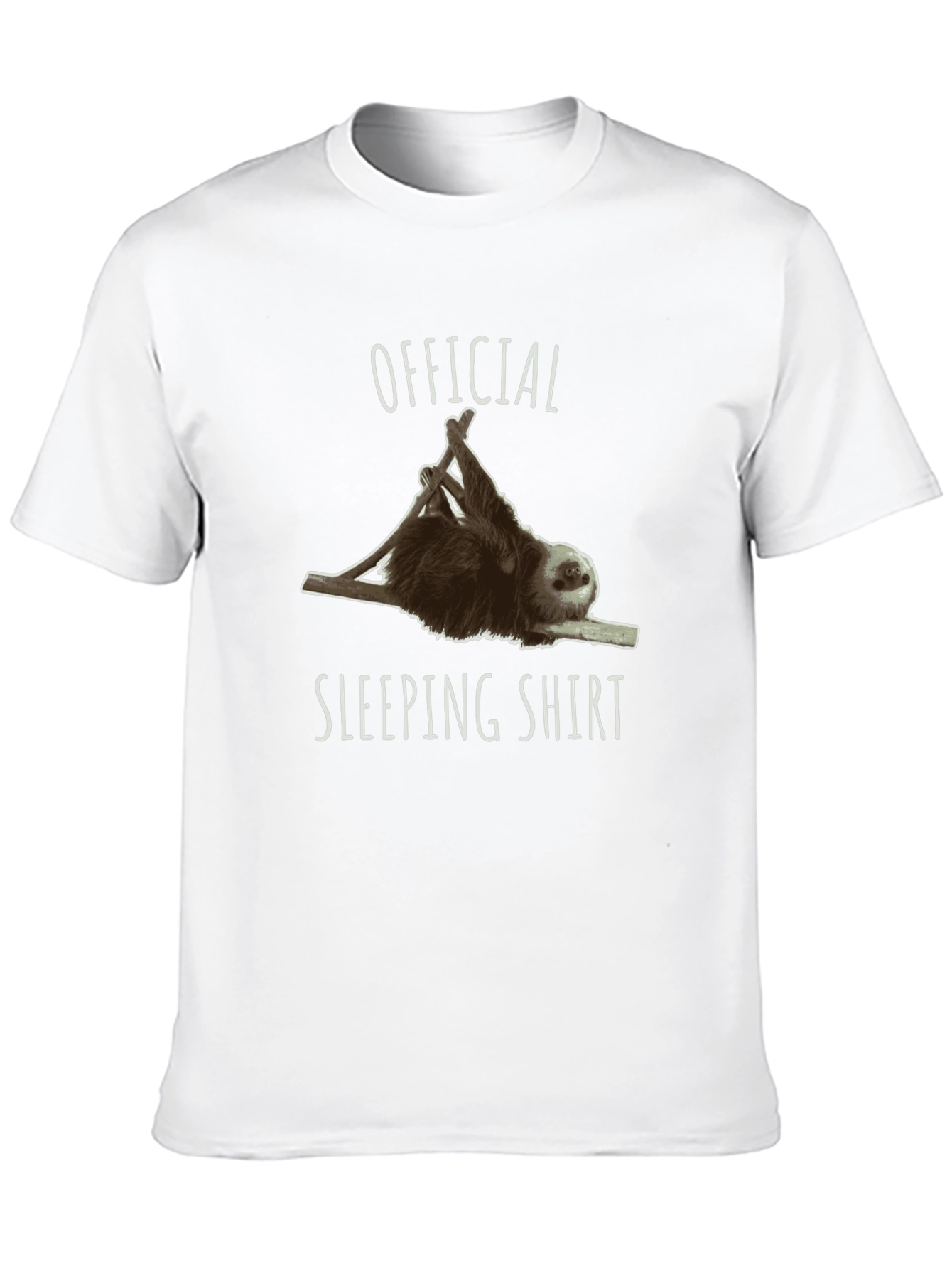 Official Sloth Sleeping Shirt - Funny Animal Tee