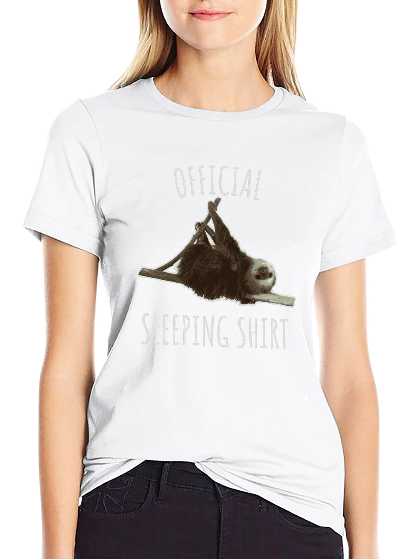 Official Sloth Sleeping Shirt - Funny Animal Tee