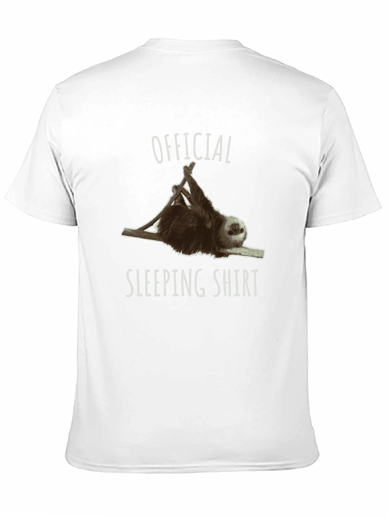 Official Sloth Sleeping Shirt - Funny Animal Tee