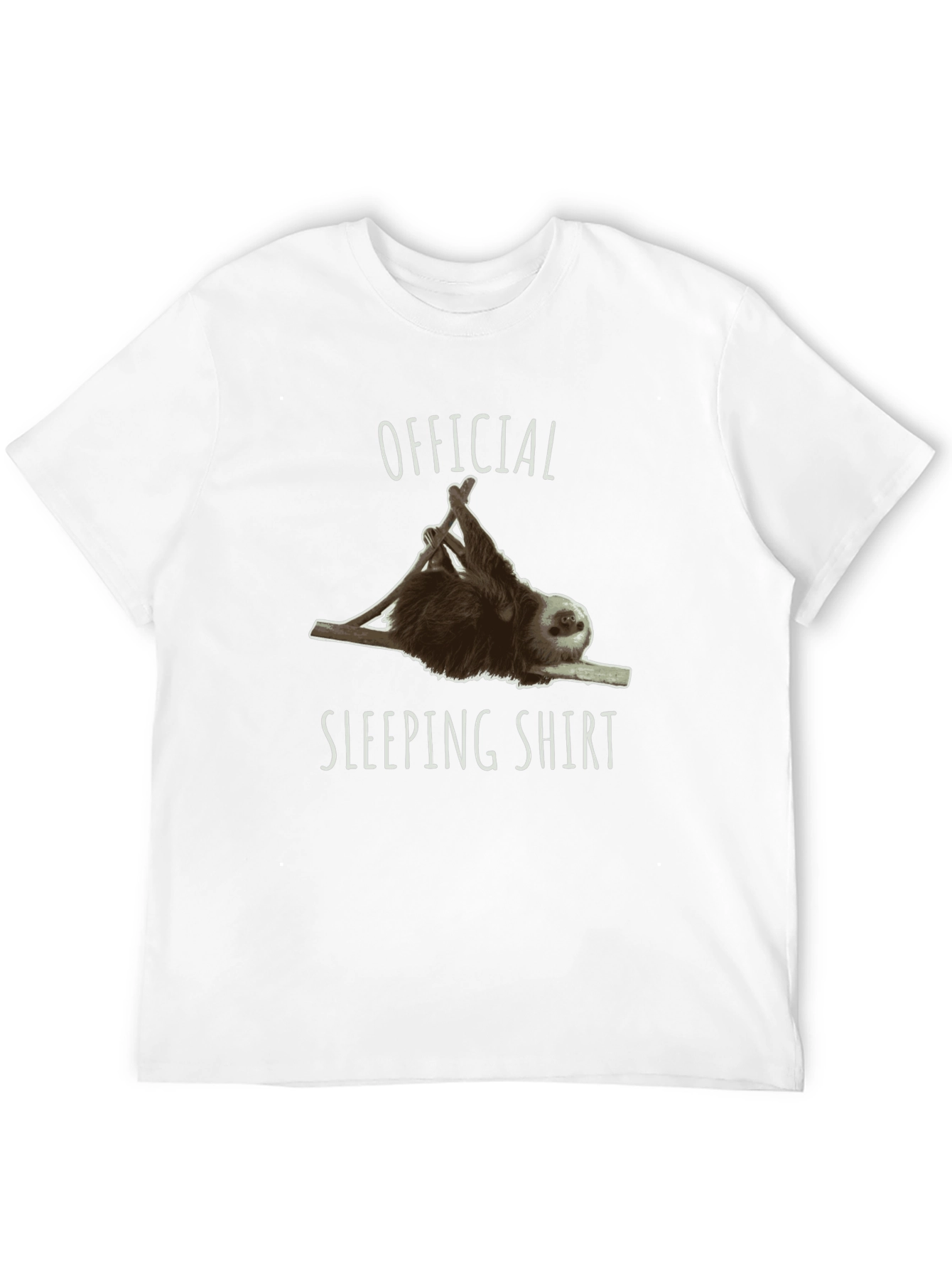 Official Sloth Sleeping Shirt - Funny Animal Tee