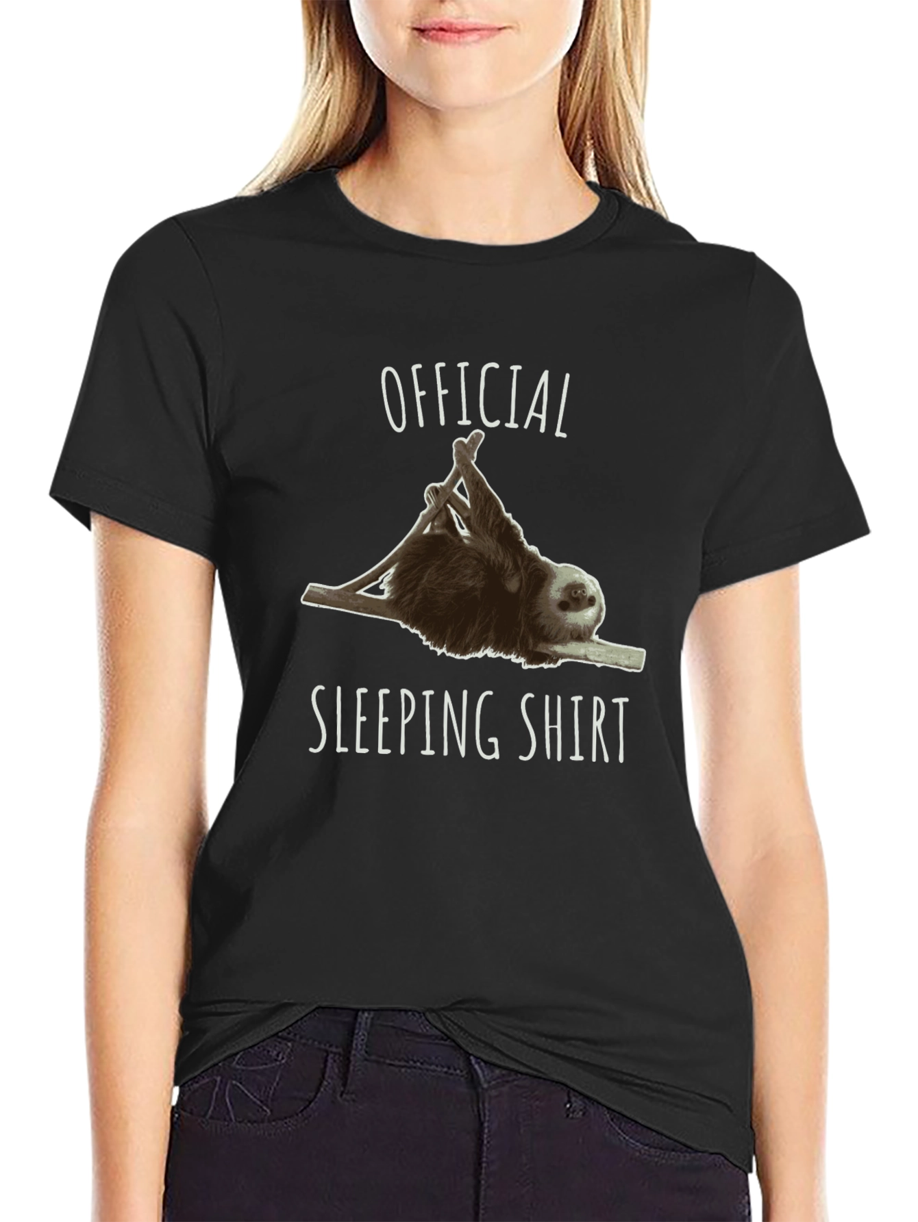 Official Sloth Sleeping Shirt - Funny Animal Tee