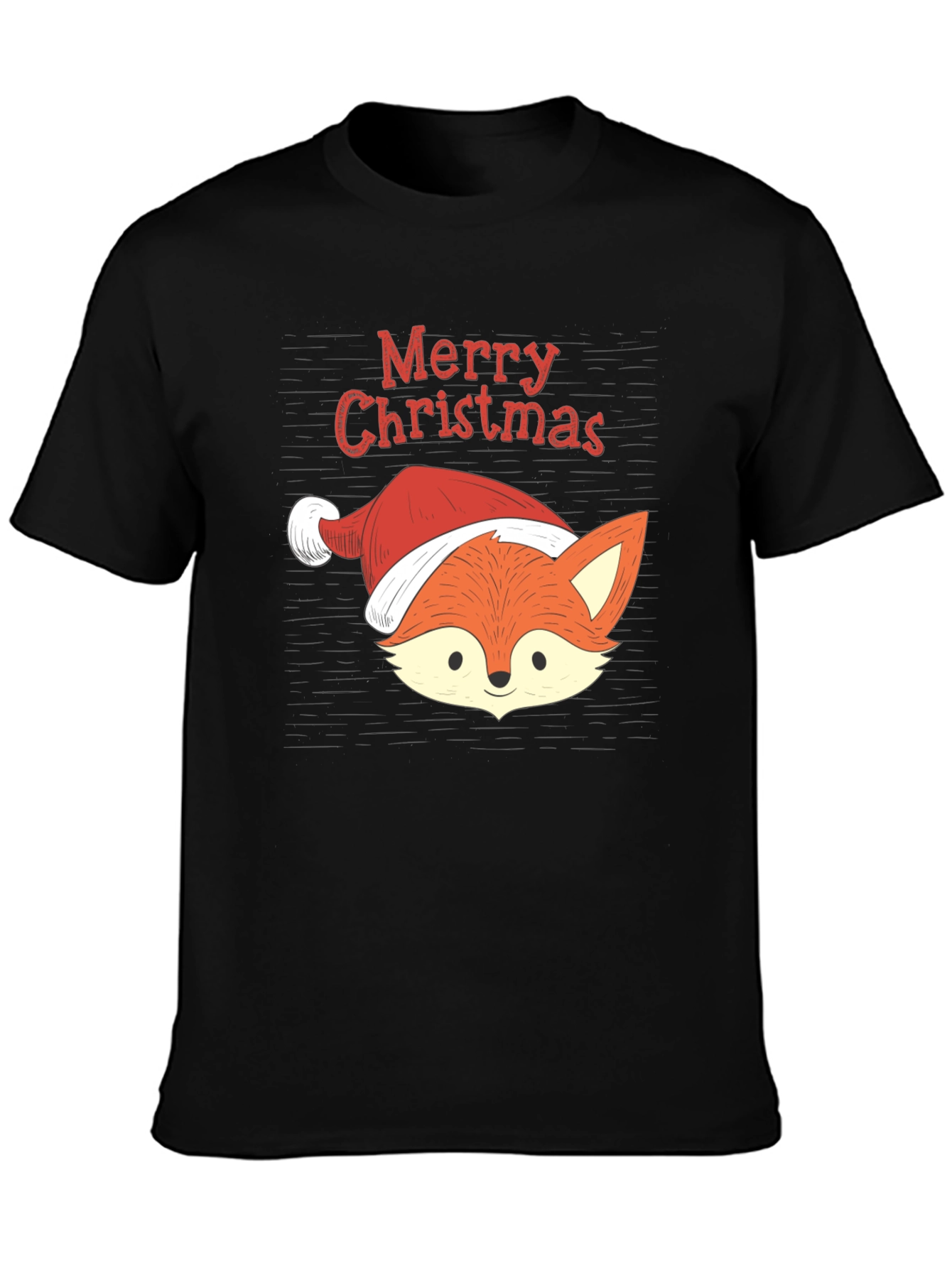 Christmas Fox T-Shirt - Holiday Apparel