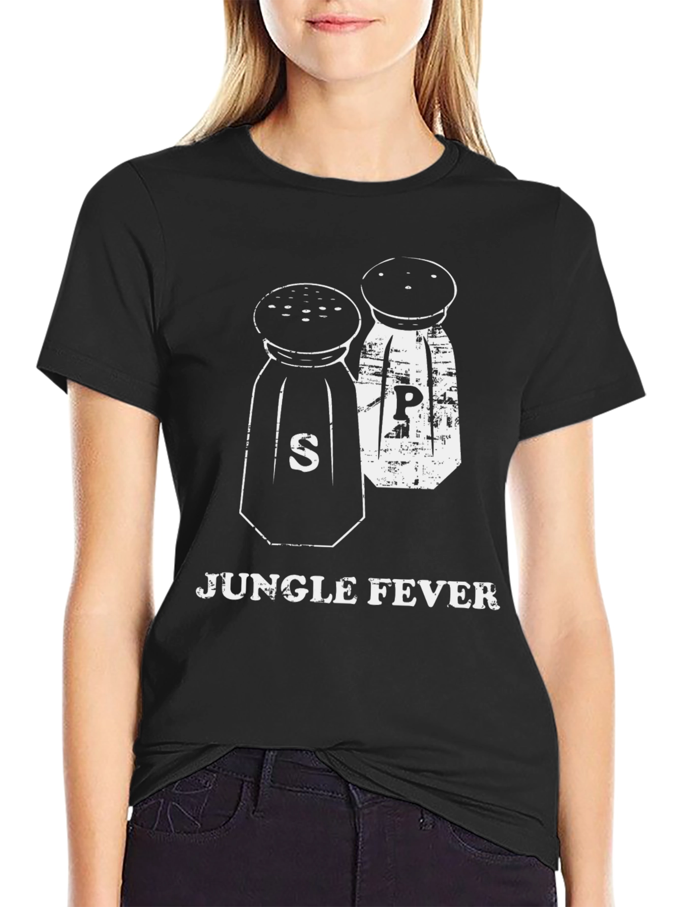 Jungle Fever Graphic T-Shirt - Salt & Pepper Design