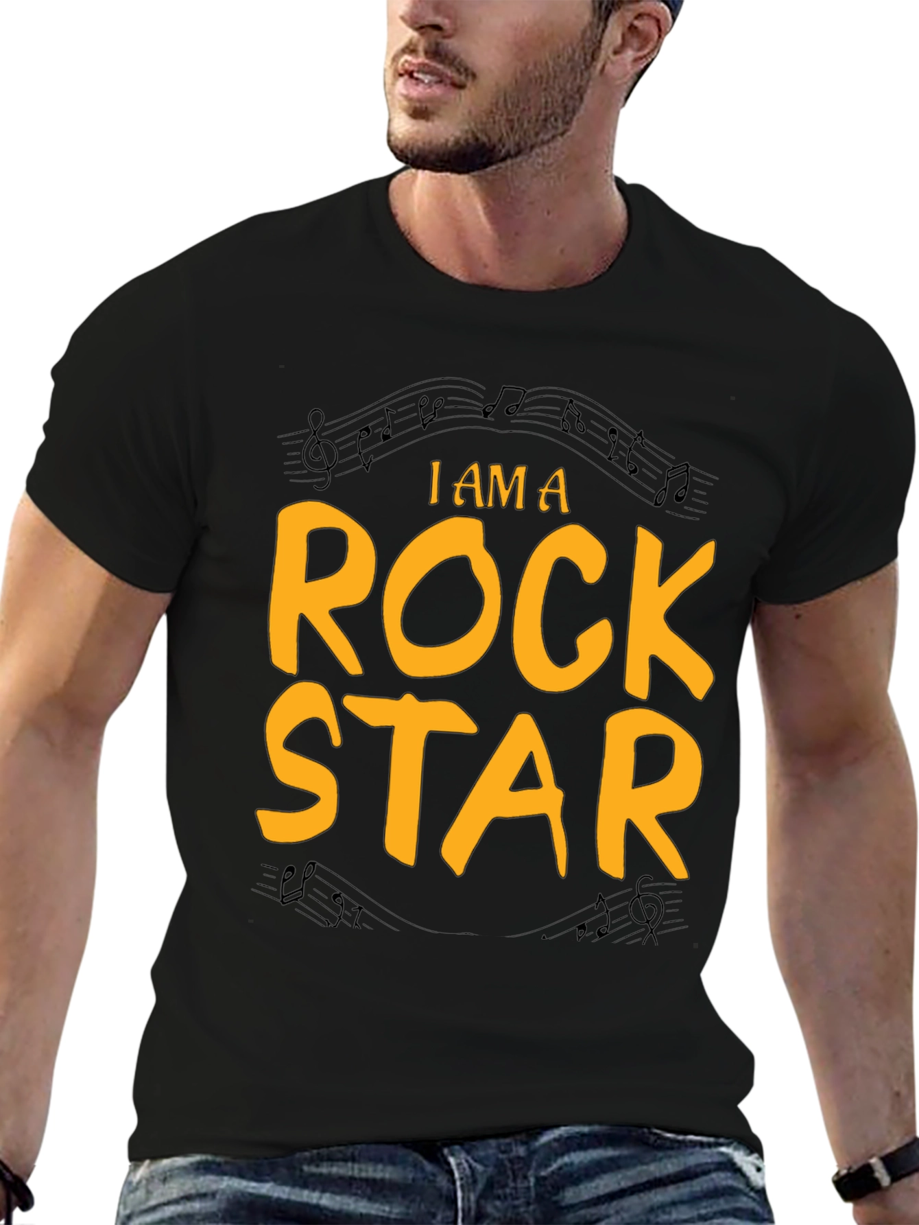 I Am A Rock Star Graphic Tee