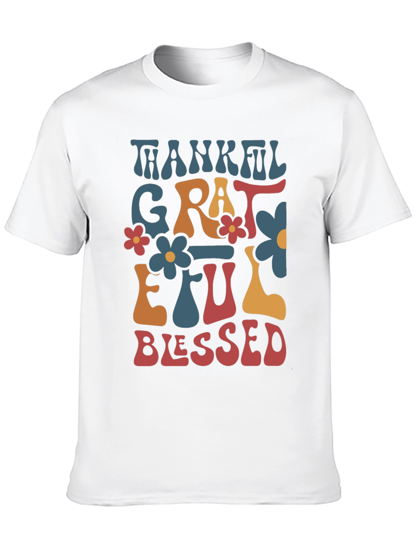 Thankful Grateful Blessed Tee