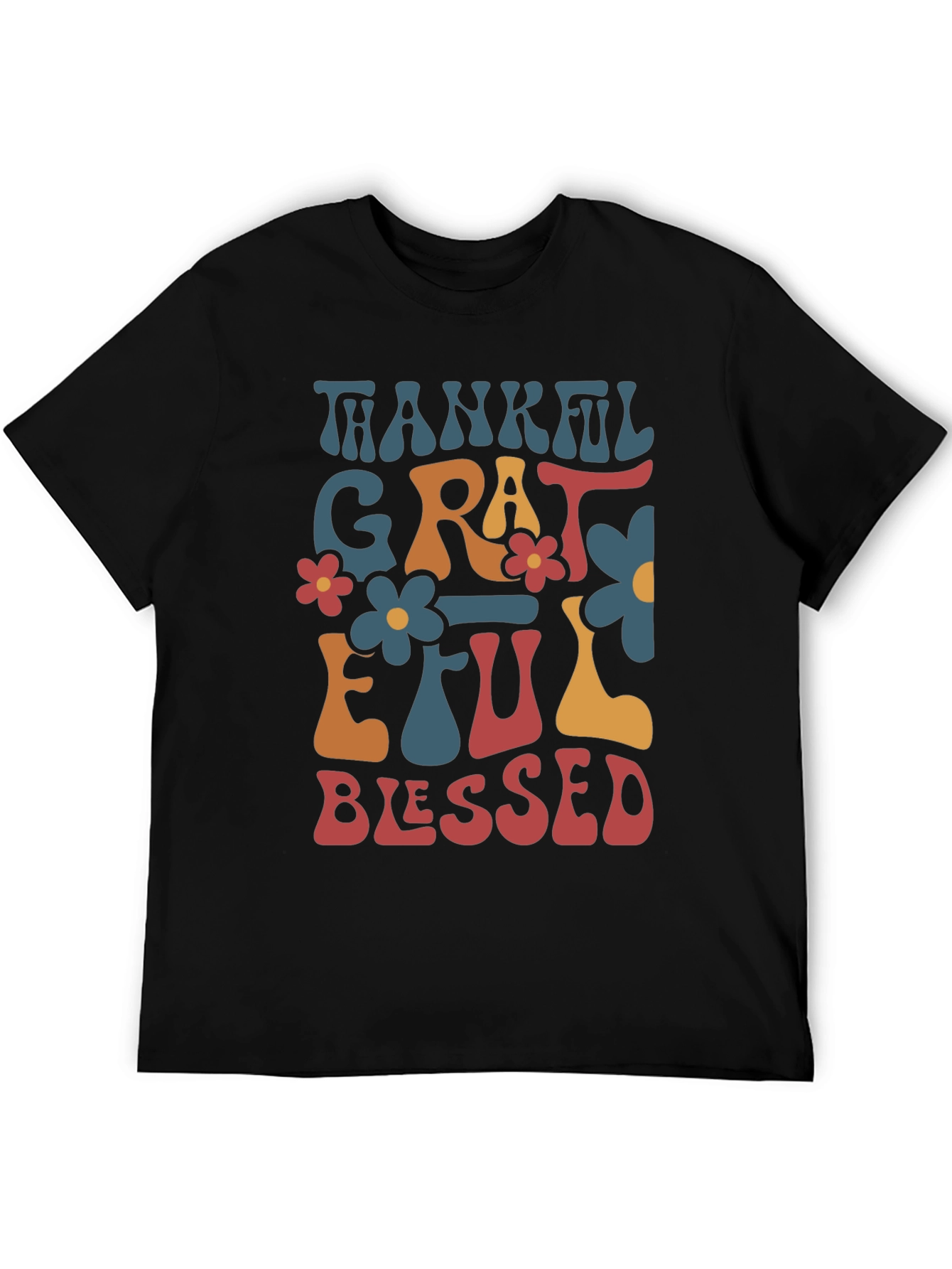 Thankful Grateful Blessed Tee